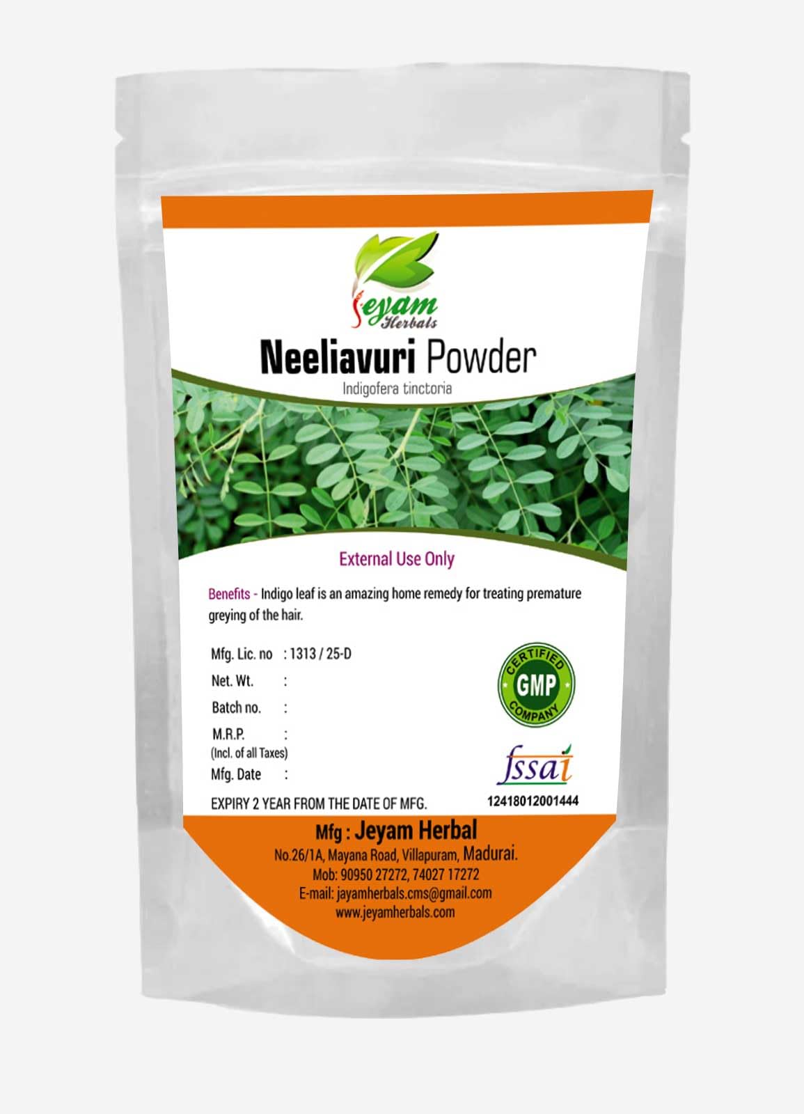 Neeli avuri powder | Indigo Powder | neeliavuri Leaf Powder | Neela Amari | Neel Patti | Neelayamari | Neli Aku | 200gm-picture-13