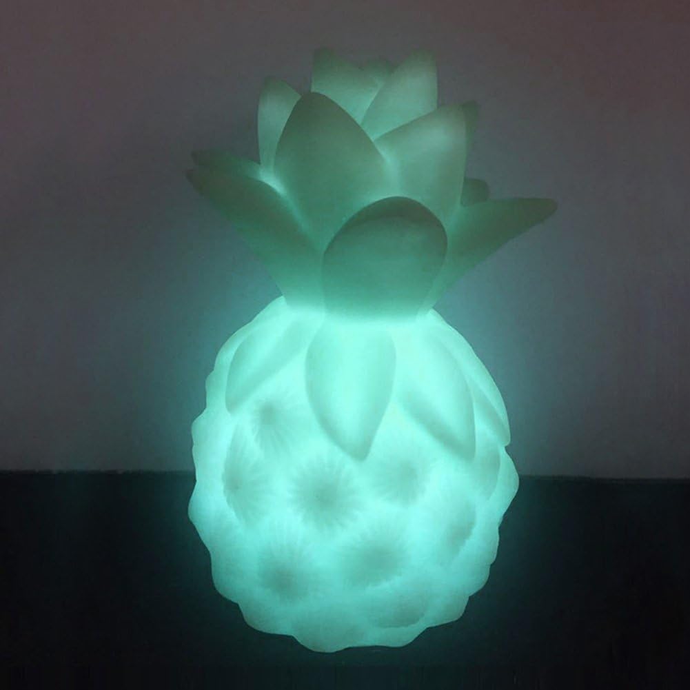 Pineapple Night Lights, LED Pineapple Lamp Pineapple Gifts for Girls Teens Pineapple Decor Pineapple Lights Pineapple Decorations for Home Party Living Room Bedroom Valentine's Gifts(Green)