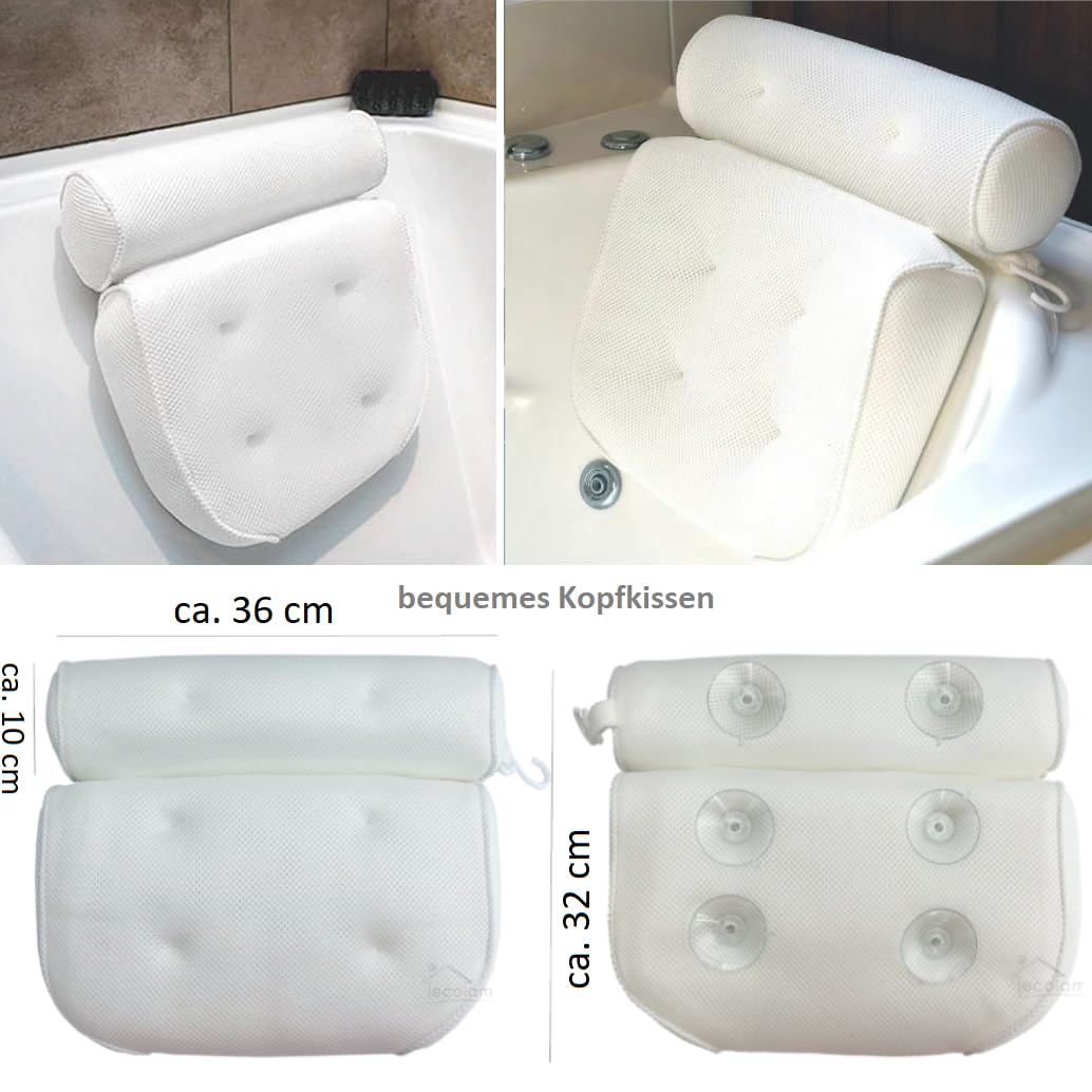 ECOLAM Eckbadewanne Selma 150x150 Schürze + 2 x Kopfkissen Sole Acrylwanne | direkt vom Hersteller Top Qualität echtes Sanitäracryl modern Verkleidung keine Fliesen nötig Ablauf Füße im Set