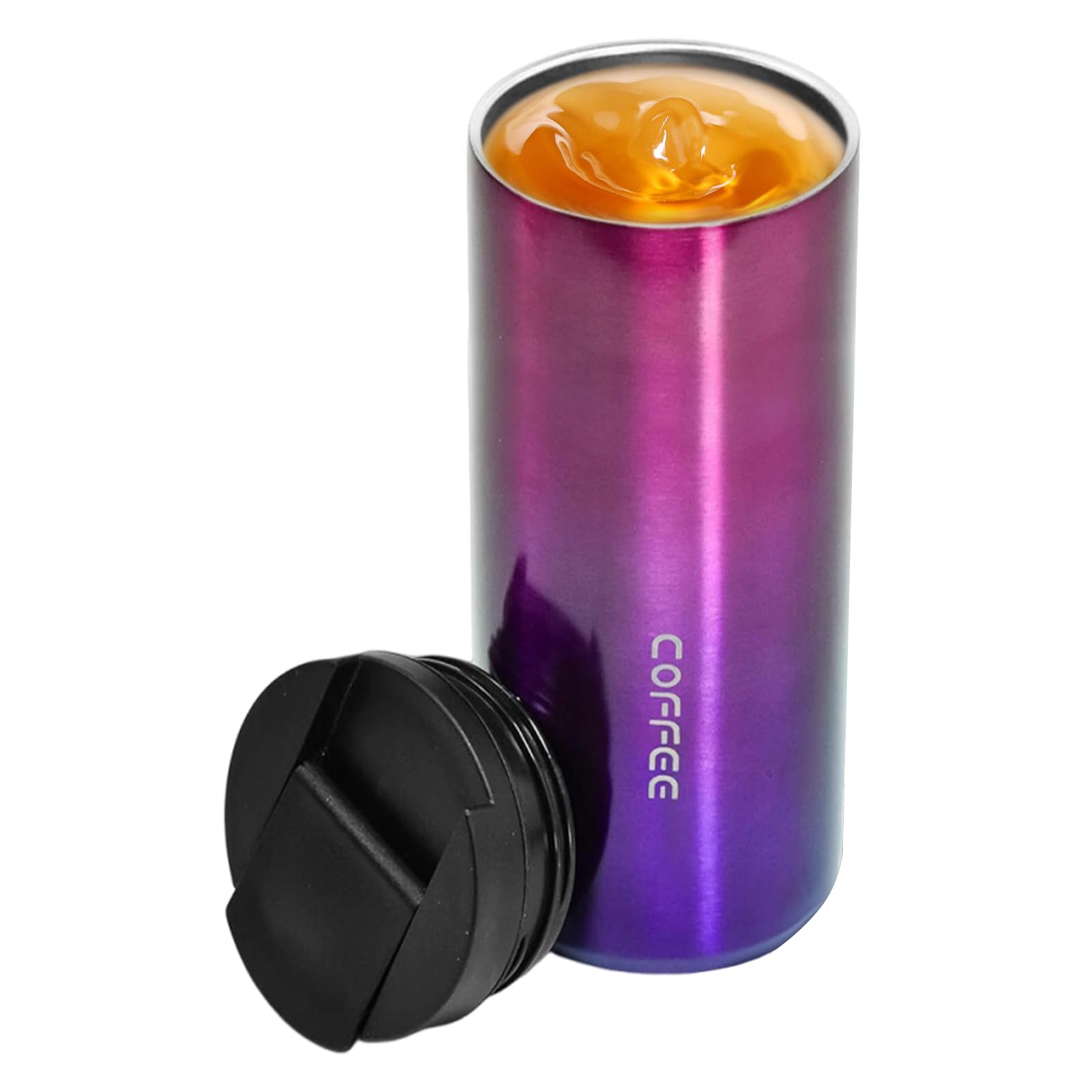 Bouteille Thermique Verre Isolé Acier Inoxydable Sport Randonnée Gym
