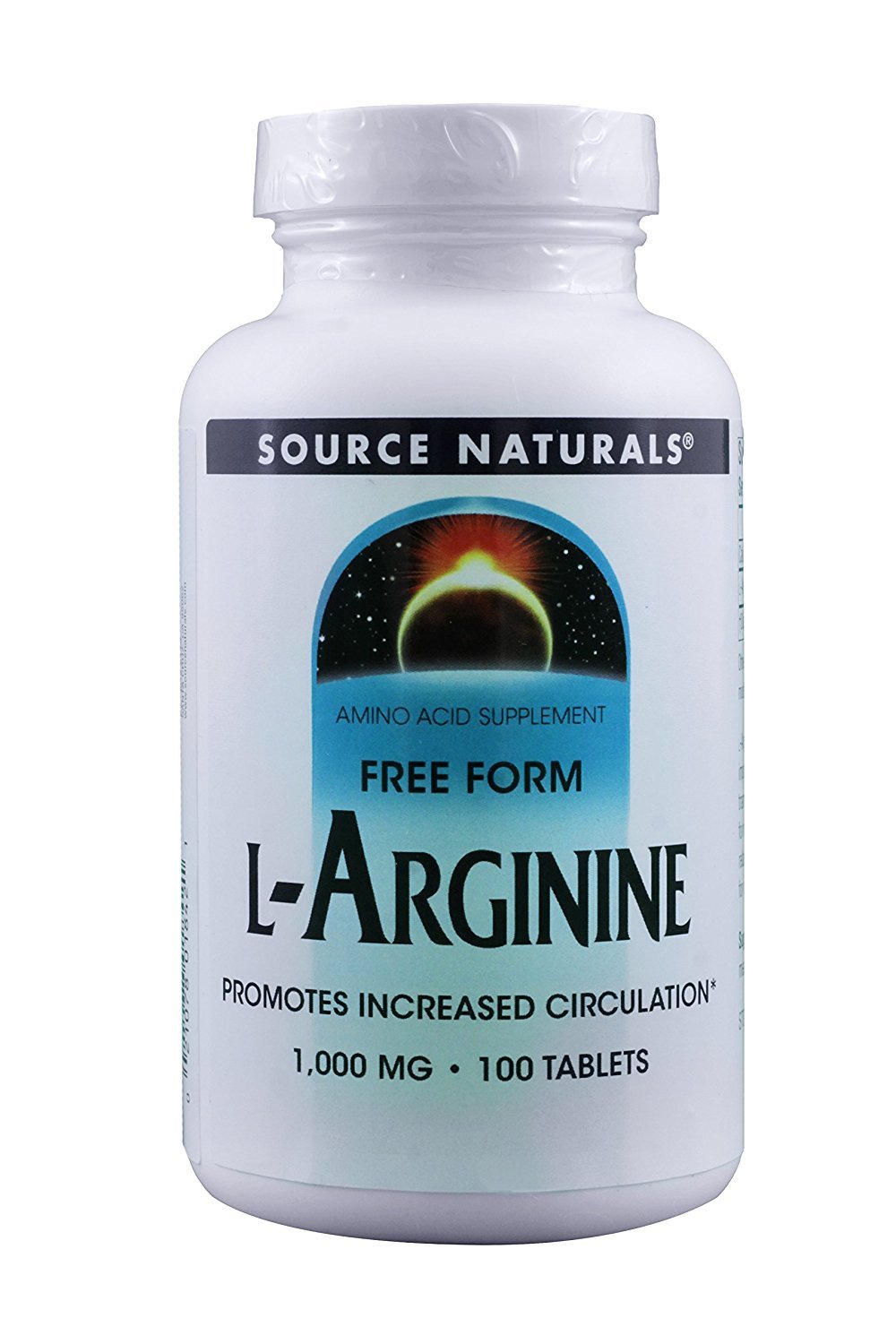 L-Arginine Free Form 1000 Mg. 100 Tablets