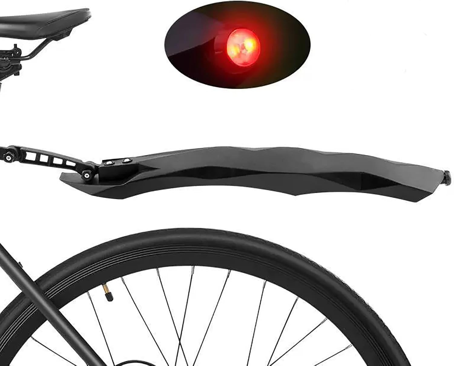 Portable Bicycle Mudguard Bicycle Fenders Mountain Bike Front and Rear Mudguards