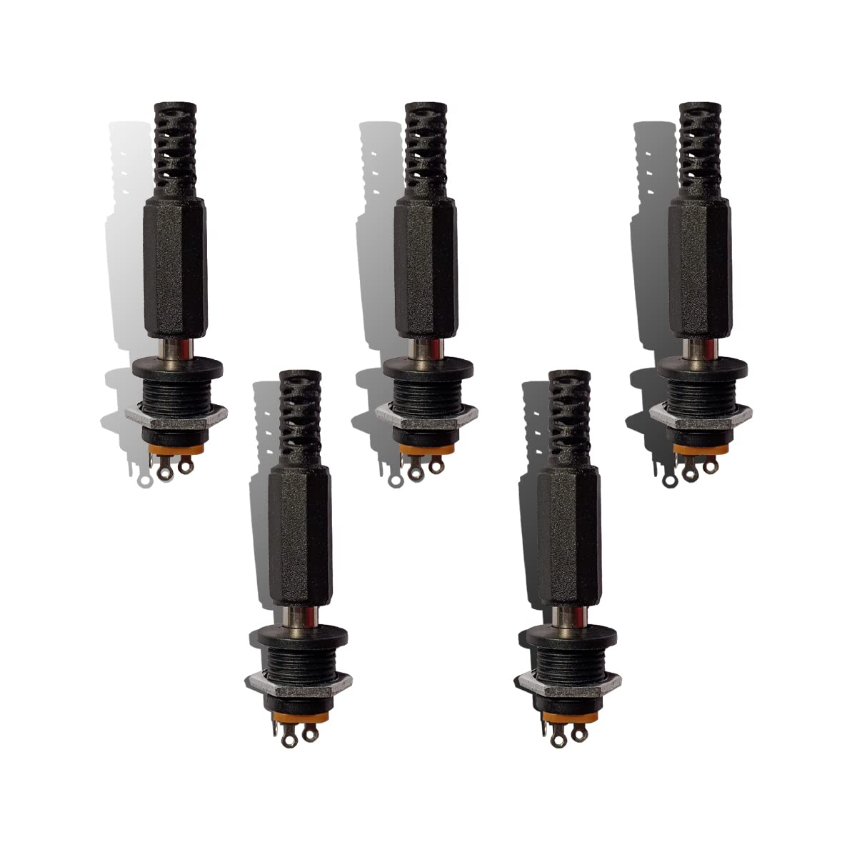 iEI 12V 3A 5.5 x 2.1mm Plastic Male Plug & 9mm Hole 50mm x 10MM Female Power Socket DC Jack Screw Nut for Panel Mount Connector Electrical Supplies Multiple Applications (10 MALE FEMALE JACK) (B0BZVPB46W) Amazon Price History, Amazon Price Tracker