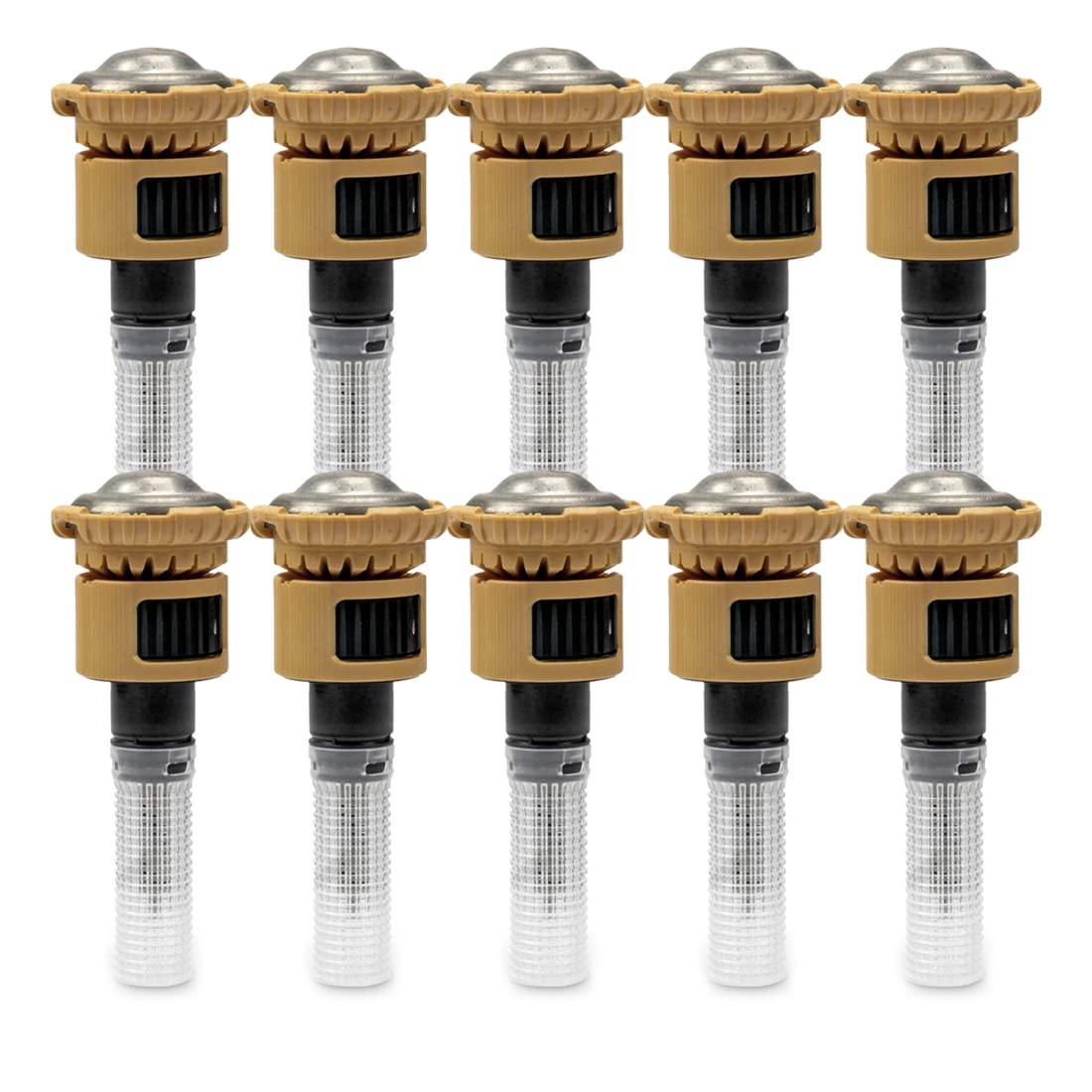 Pack 10 - Boquilla giratoria RainBird R-VAN18 - Rain Bird toberas Arco fijo de 360° - Círculo completo – alcance 4 a 5,5m - Toberas para difusores / aspersor rain bird