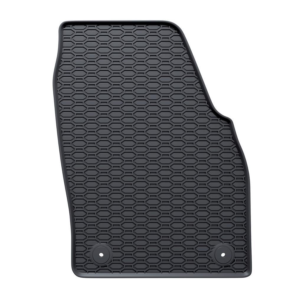 Mossa Tappetini gomma adatti per VW Polo VI Hatchback 2017- 4 pz. nero