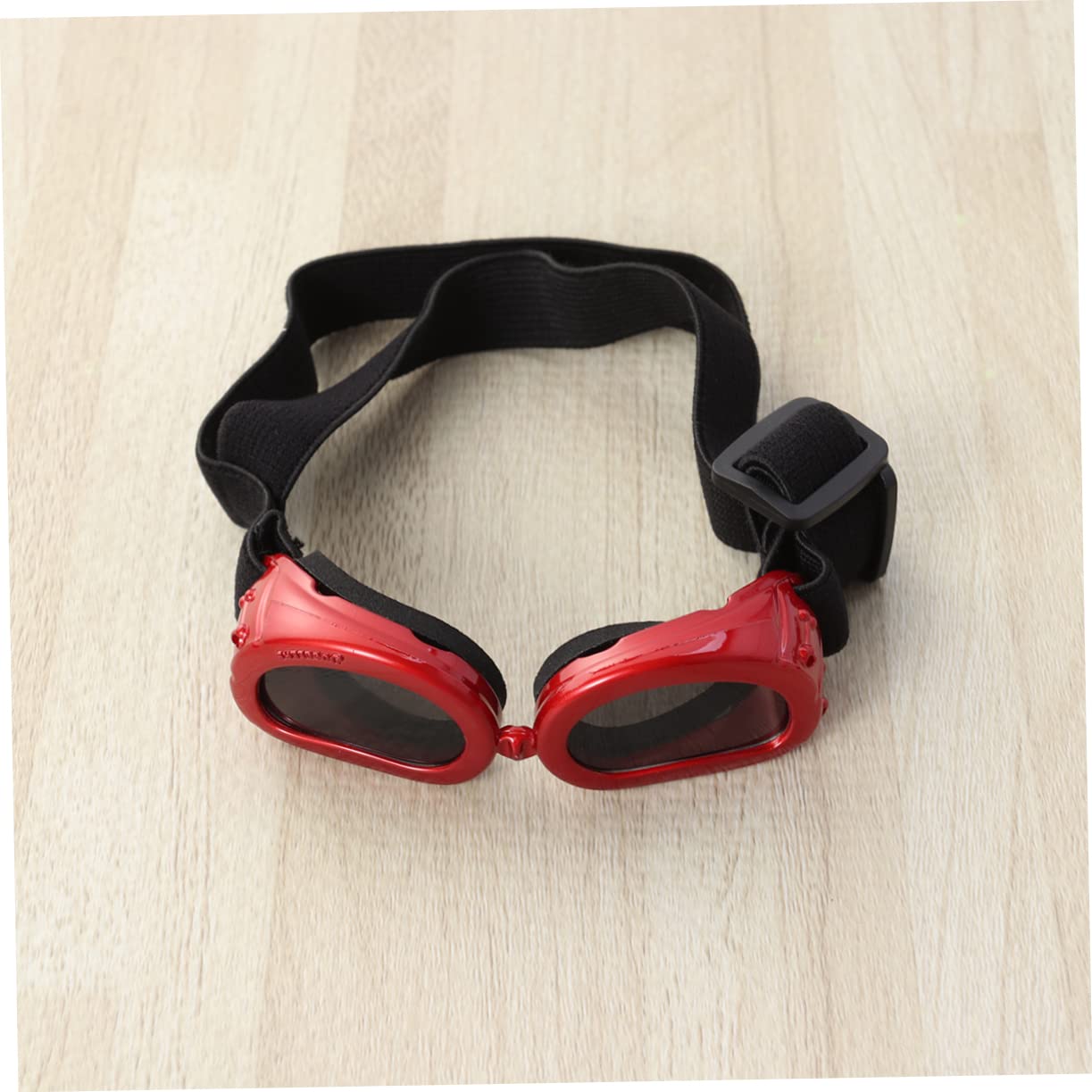 Hohopeti Uv-Protected Dog Sunglasses Waterproof Pet Goggles with Adjustable Straps for