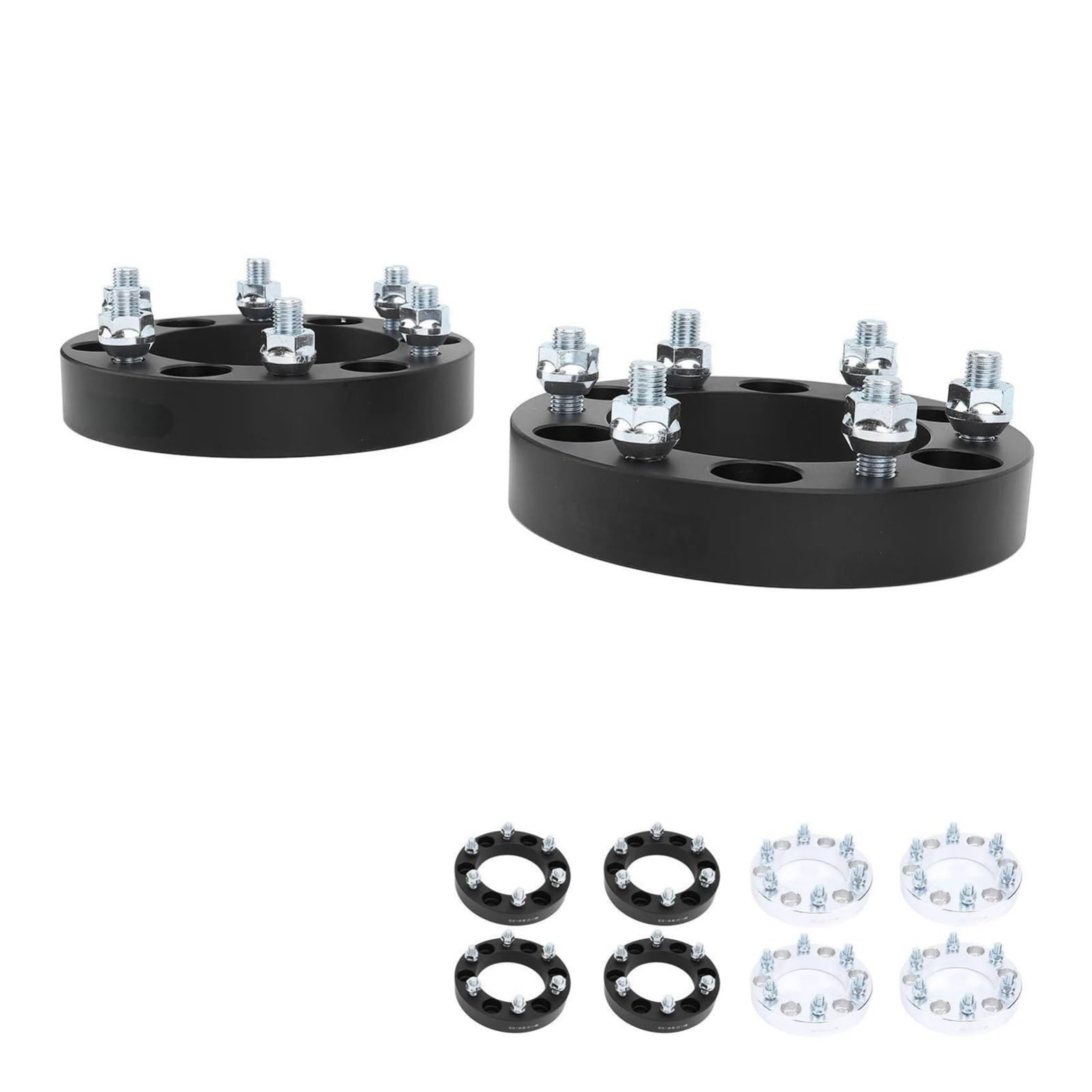 Entretoises de roue de voiture 30MM 6 pour les entretoises de roue goujon adaptateurs en alliage d'aluminium remplacement pour L200