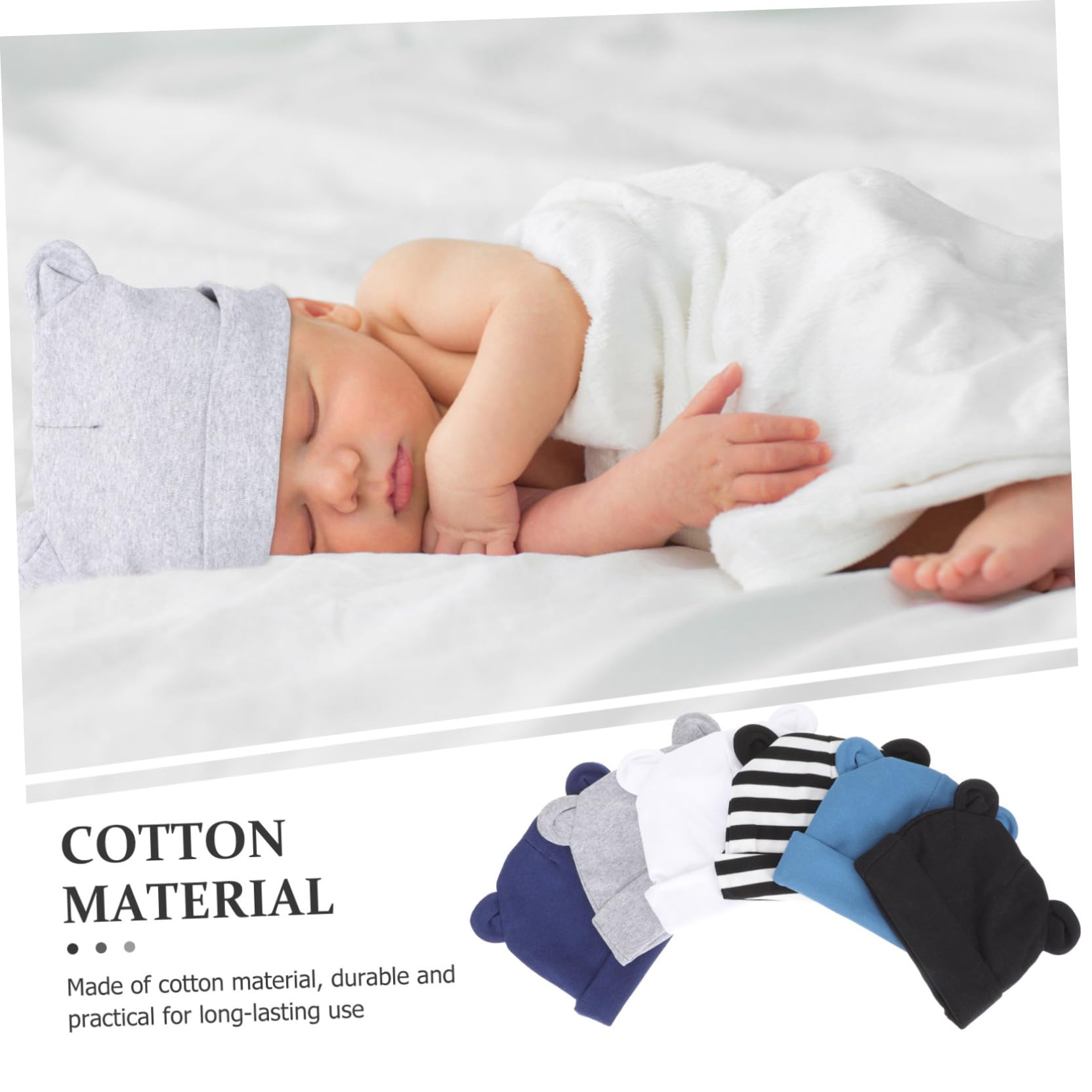 Gorro Fetal Infantil Tejer Sombreros De Recién Nacido Gorro De Niñas s Navideños Sombreros Navideños Recién Nacidos Infantil De Algodon