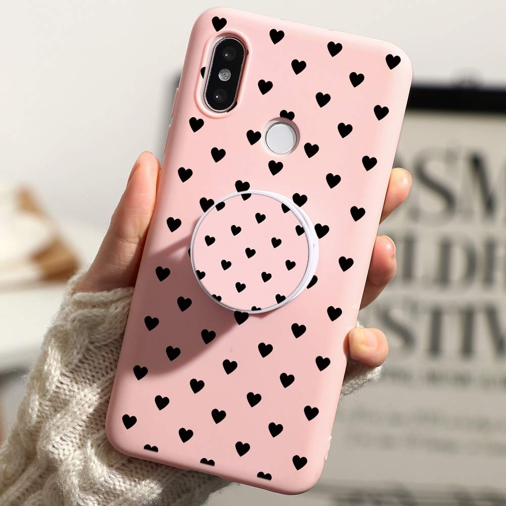 Yoedge Cover Morbida Con Supporto Per Xiaomi Redmi Note 8T - Custodia Silicone Antiurto Con Stampa Cartoon