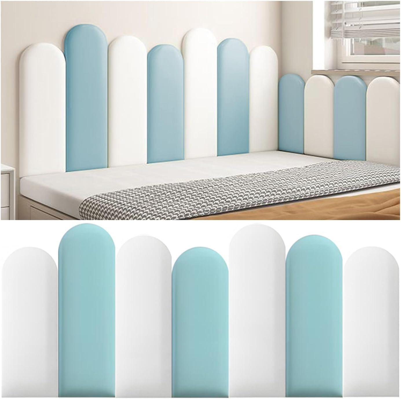 Panneaux muraux 3D autocollants pour chambre d'enfant et dortoir