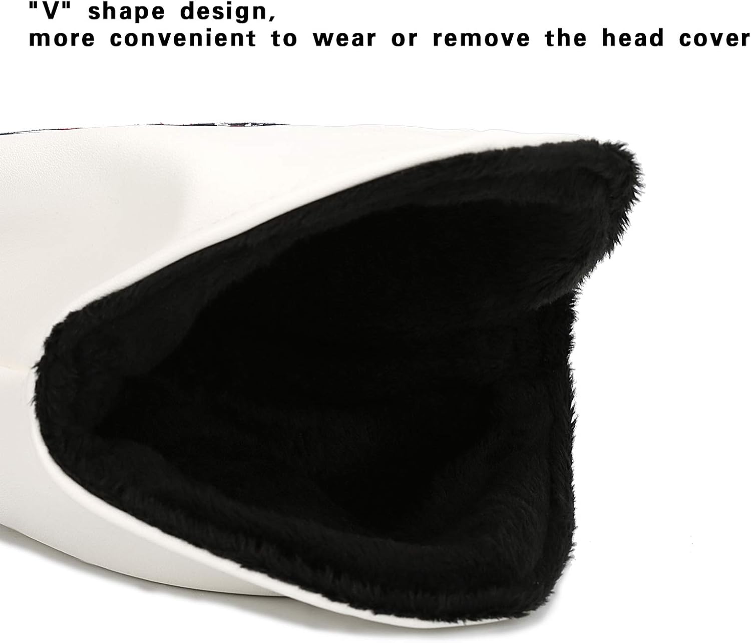 YuEagleSky Golf Head Covers (3PCS) Driver Fairway #3#5 PU Leather White for Men Women : Sports & Outdoors