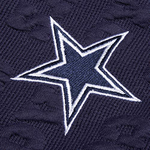 NFL Dallas Cowboys Womens Avery Fashion Jersey, Navy, Large