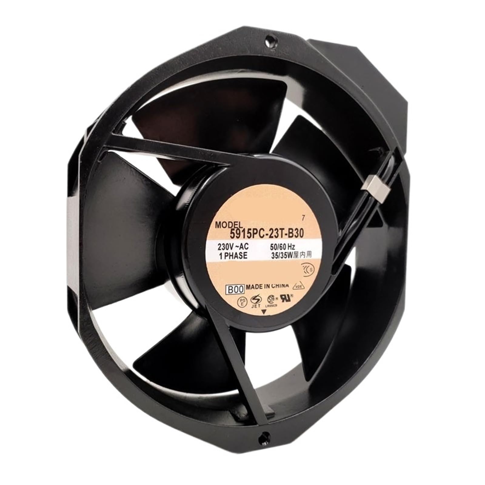YMUGUEGH 5915PC-23T-B30 230V 35W 172 * 150 * 38MM 17cm AC Fan
