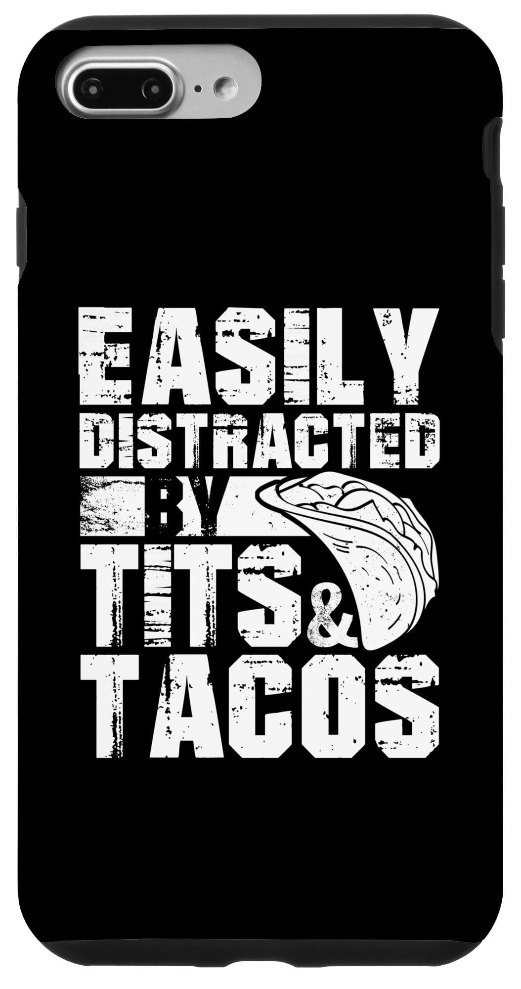 iPhone 7 Plus/8 Plus Easily Distracted By Tits and Tacos
