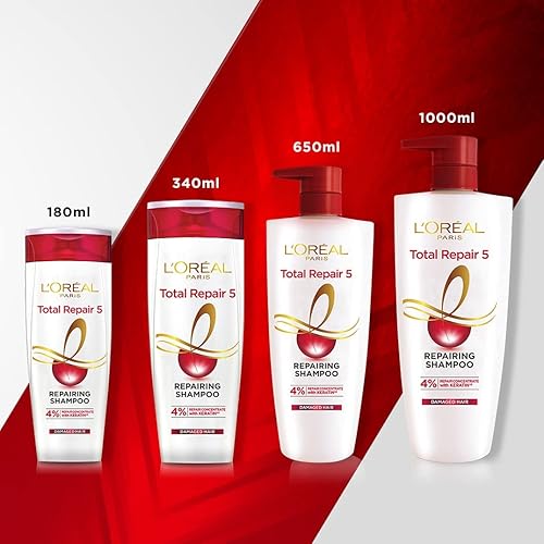 Miniatura 6 de L'Oreal Paris Hair Expertise Total Repair 5 Champú, 21.6 fl oz