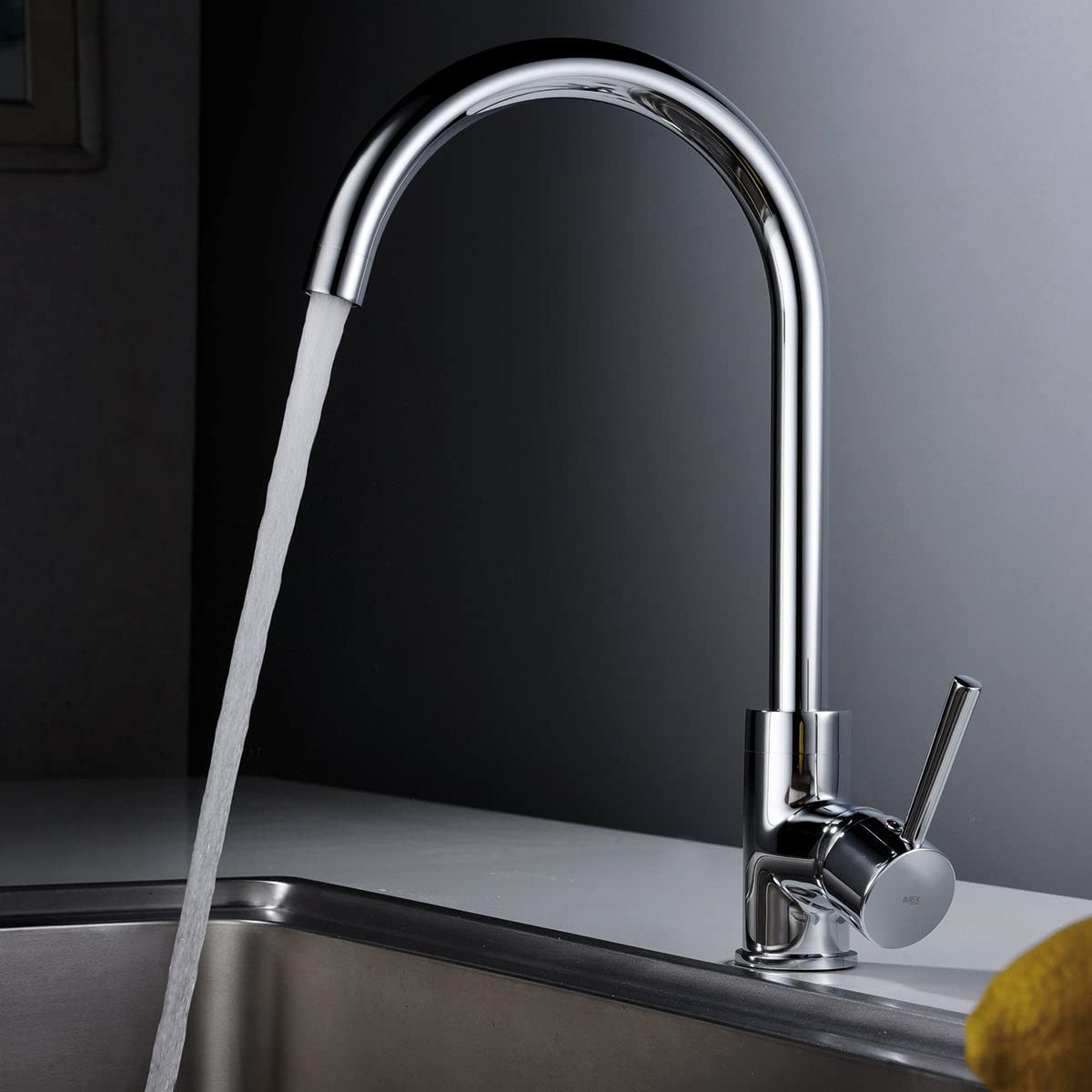 IMEX GCR002 LYON Grifo De Cocina Cromo