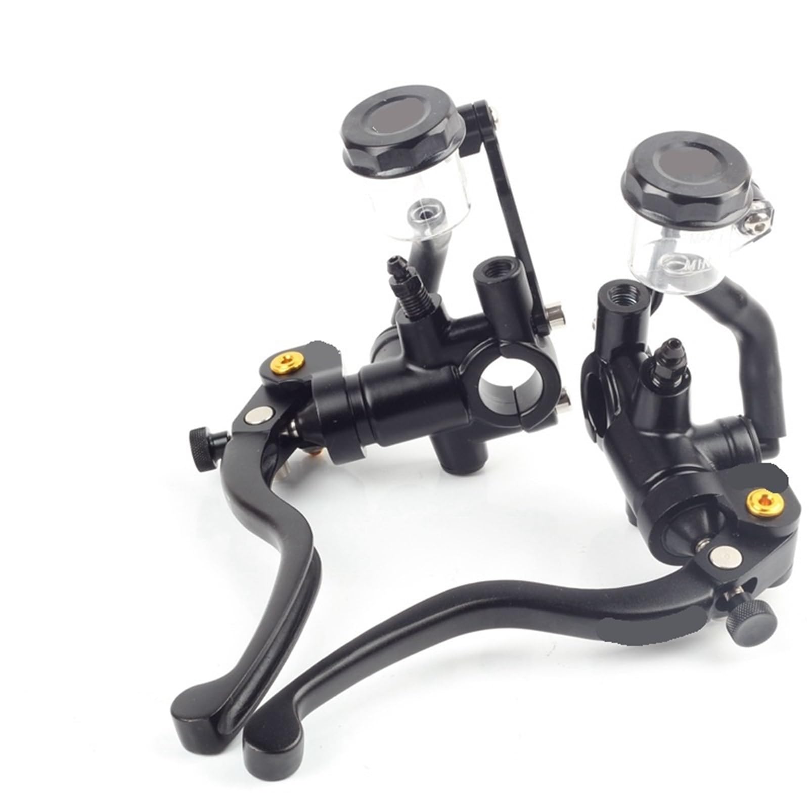 Hsyduhae Black Motorbike Brake Levers Fit For Yamaha For Kawasaki For Suzuki Motorcycle Brake Scooter Clutch Px1 Pump Lever Radial 17.5Mm(Black)