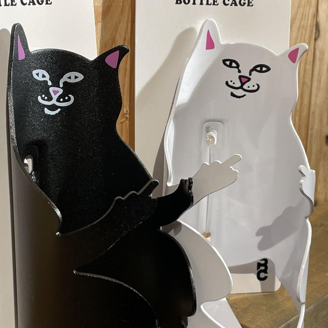 Amazon.co.jp: RIPNDIP ボトルゲージ ホワイトブラック 各1個セット