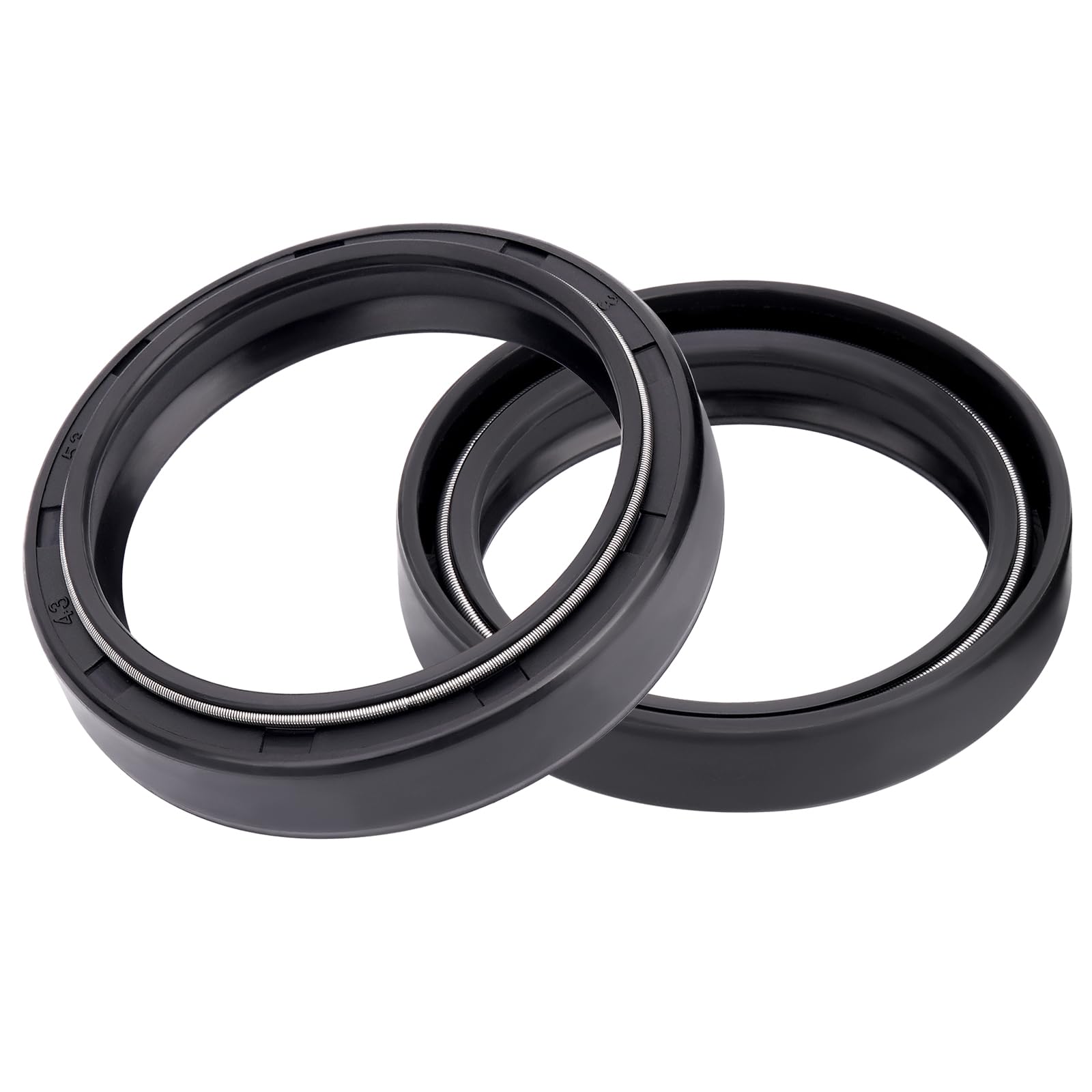 Joint Spi De Fourche + Cache Poussière AHL - 43x53mm, Compatible KTM 85 SX 105 SX 540 SXS 625 SXC 660 Rallye, Caoutchouc Haute Qualité Anti-Fuite