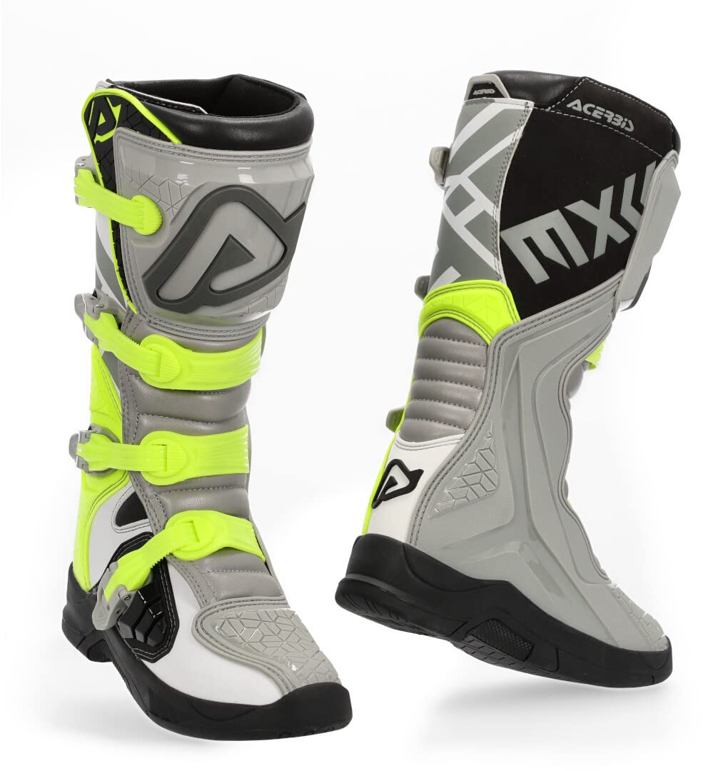 ACERBIS STIVALE X-TEAM GRIGIO/GIALLO T.45