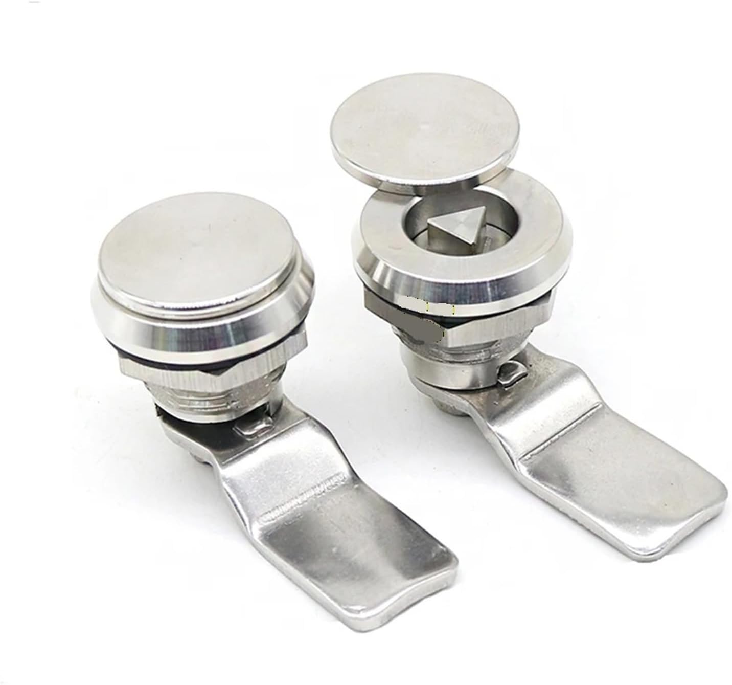 MS705 Triangle Lock with Cover Dust 304 Stainless Steel Wing Industrial Distribution Box Swivel A400-1(Airfoil Lock)