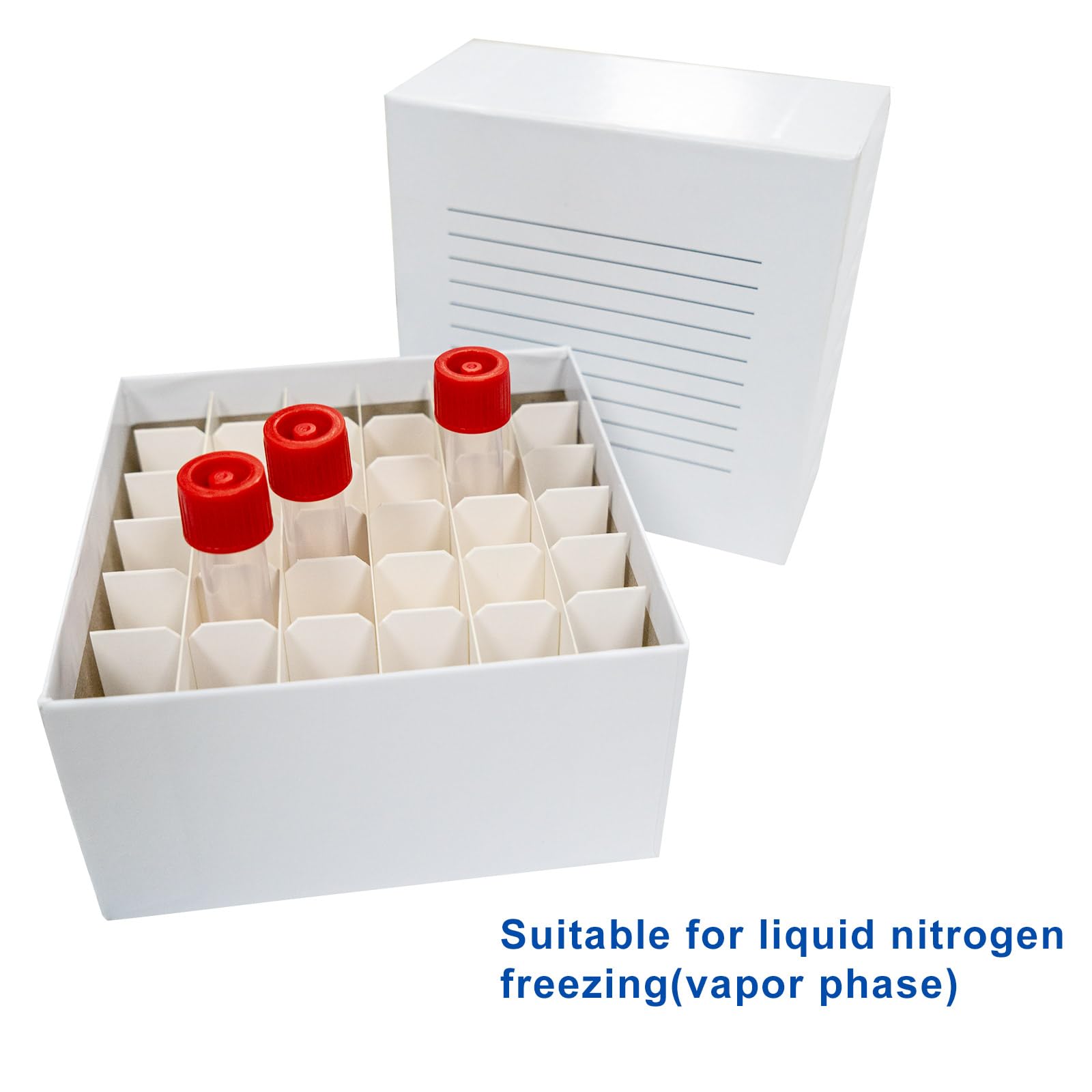 100 Stück Zentrifugenröhrchen Gestell, Zentrifugenröhrchen Rack aus Papier, Reagenzglashalter, Röhrchenhalter für 15 ml, für Labor Lagerung Organisation, 36 Brunnen