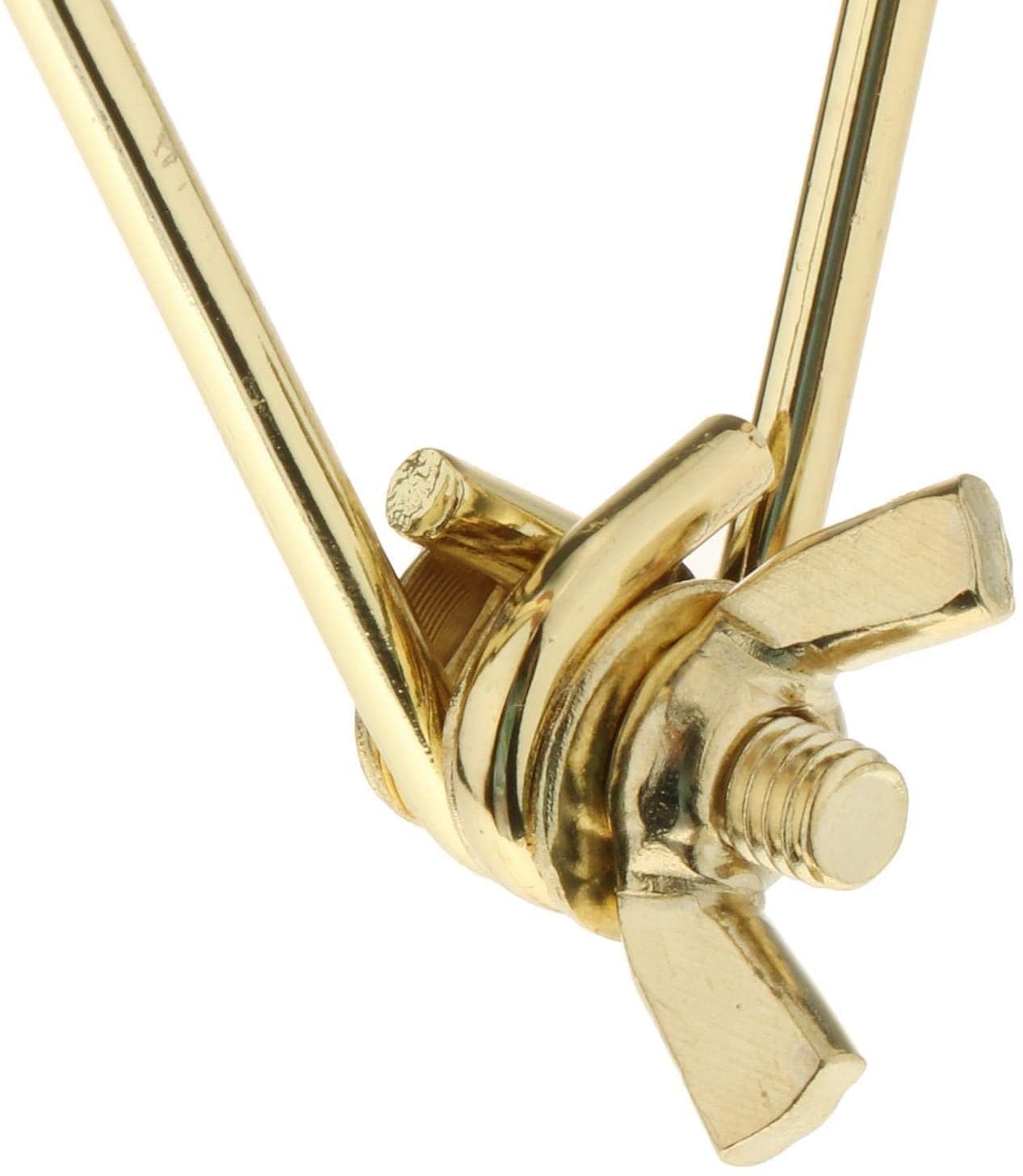 Harmonica Holder, 10 Hole Mouth Organ Neck Holder with Adjustable Strap, Gold Harmonica Stand for Hands-Free Performance - Image 7 thumbnail