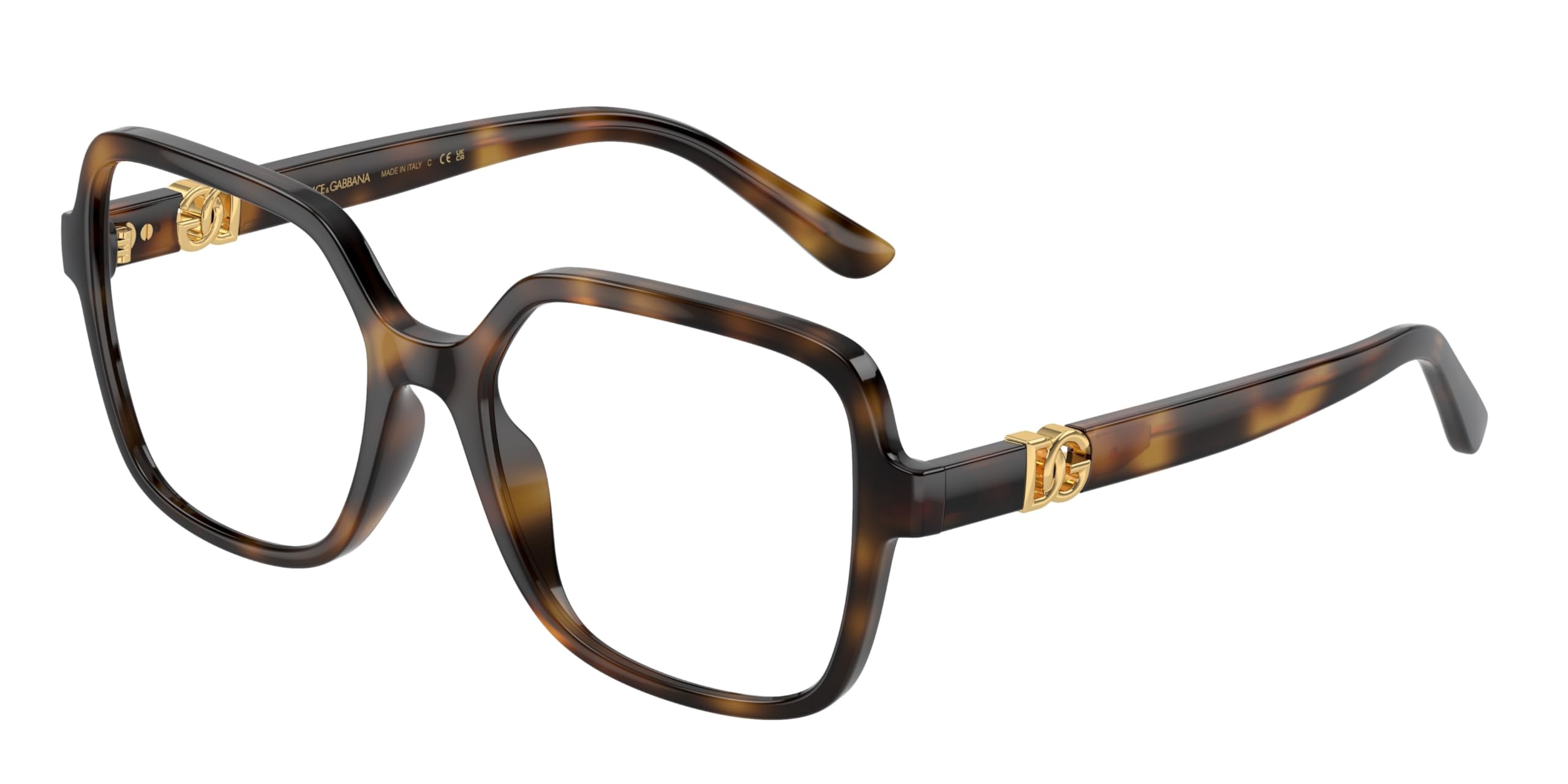Dolce Gabbana Eyeglasses DG 5105 U 502 Havana