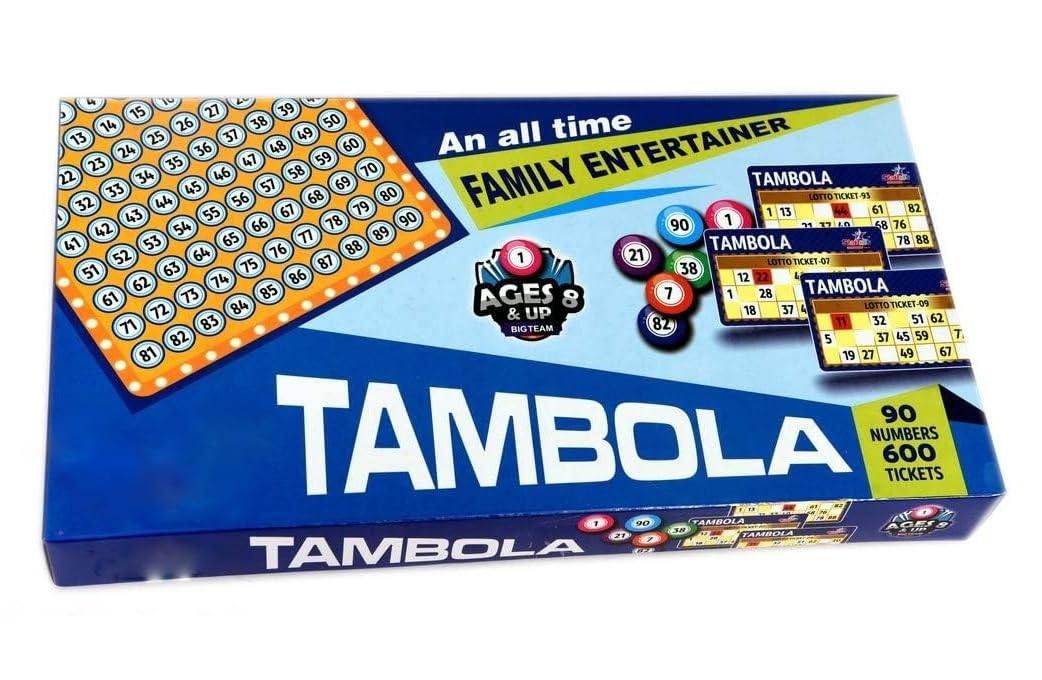 CHILLPISH Tambola Game Set with 600 Tickets (For Adult) (B09NDS5SRB) Amazon Price History, Amazon Price Tracker