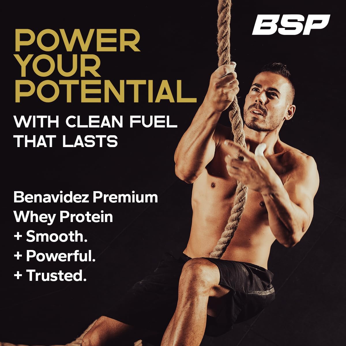 Benavidez Premium Whey Protein Powder – 25g Protein Per Serving, Grass-Fed Whey Isolate & Concentrate, Fast-Digesting, Muscle Recovery, No Artificial Sweeteners, Keto & Gluten-Free