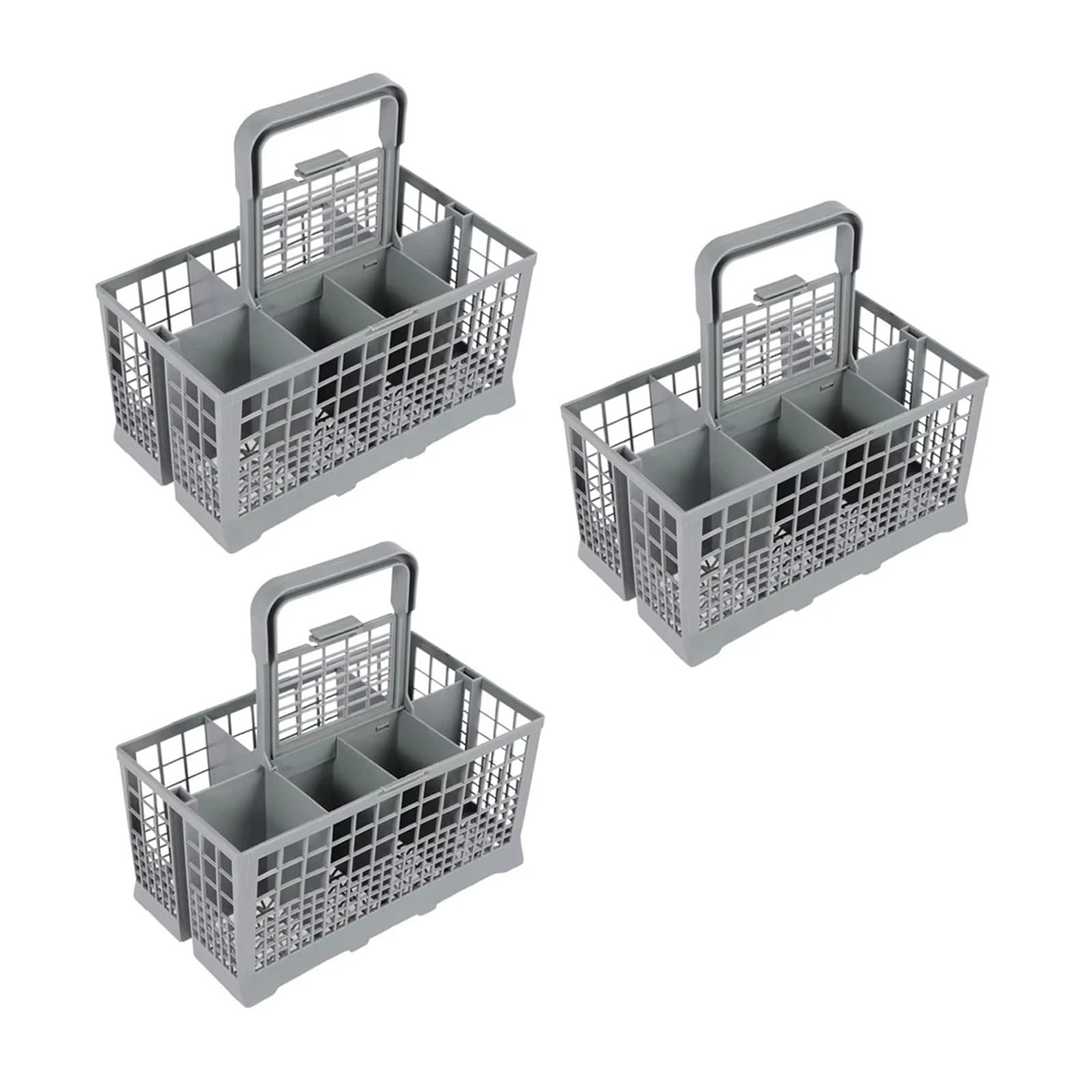 Cesta for Cubiertos for Lavavajillas, Cesta Plegable Universal for Lavavajillas, Estante De Repuesto, Accesorio, Soporte for Cubiertos for Cocina, Tenedor, Cuchara(3pcs)