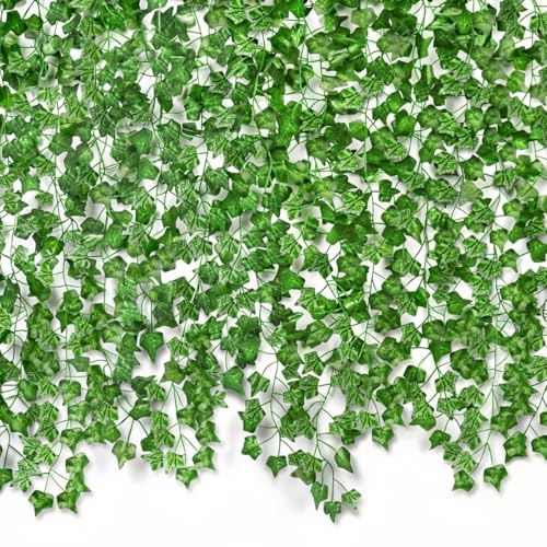 home best fake ivy leaves to decorate your walls