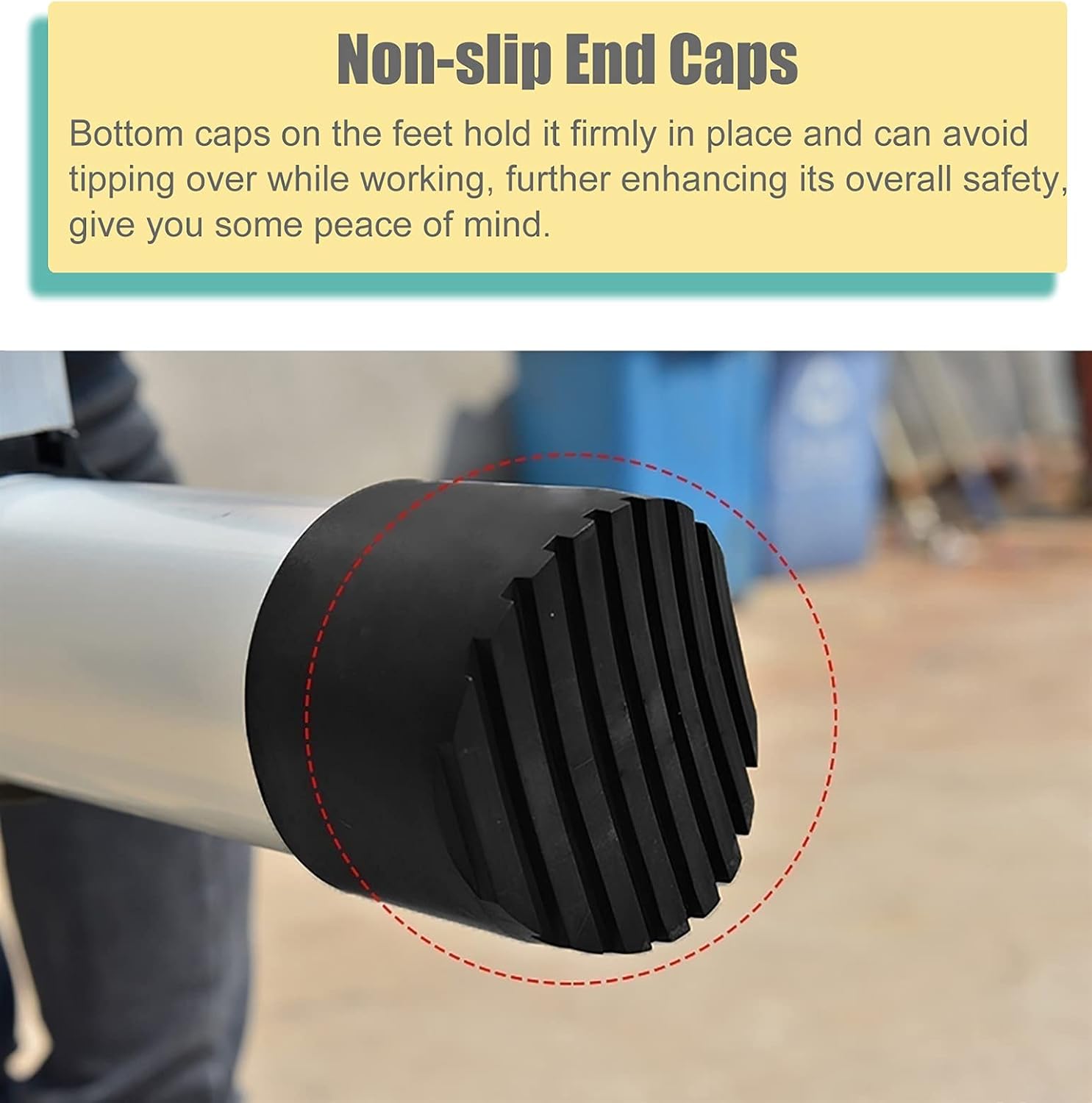 Heavy Duty Telescopic Ladder 3.6m Aluminum Extension Climb Ladder with Removable Hooks Collapsible Outdoor Ladder for Home and RV Use