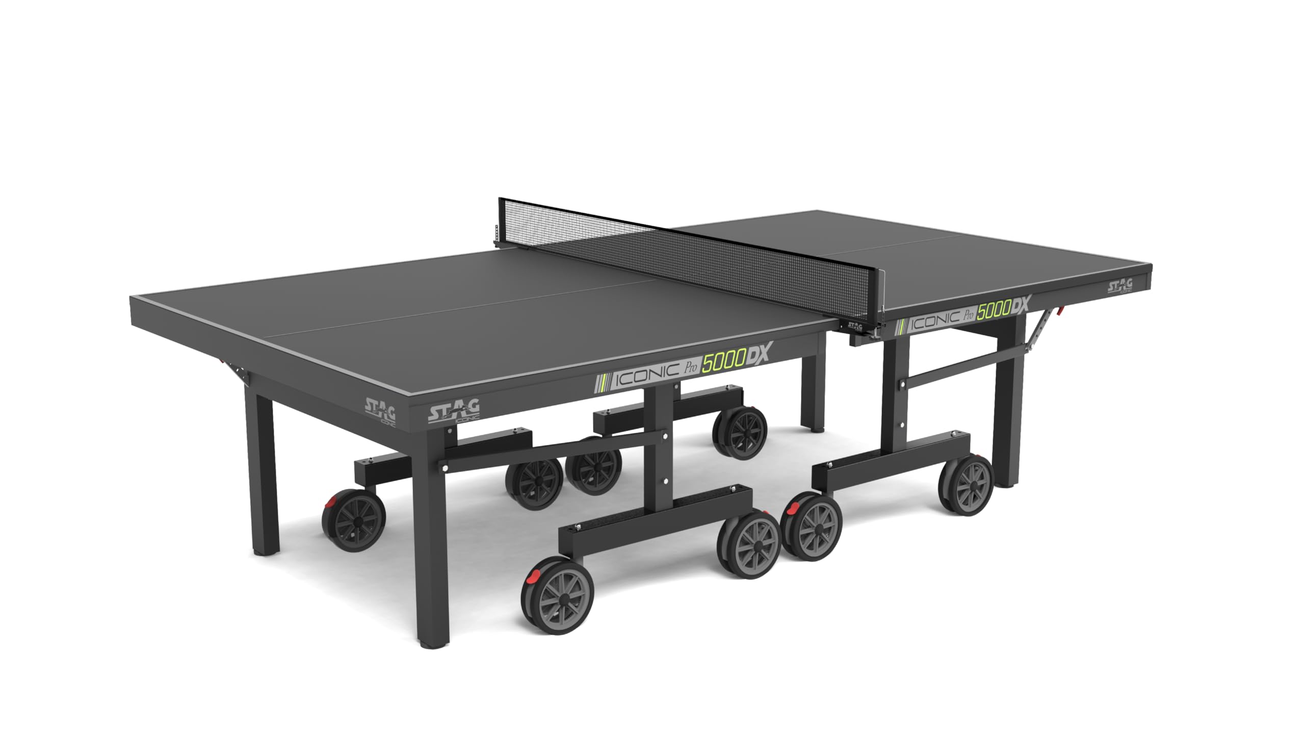 Buy STAG WITH DEVICE 5000 DX Table Tennis Table | 25mm Dupont Anti