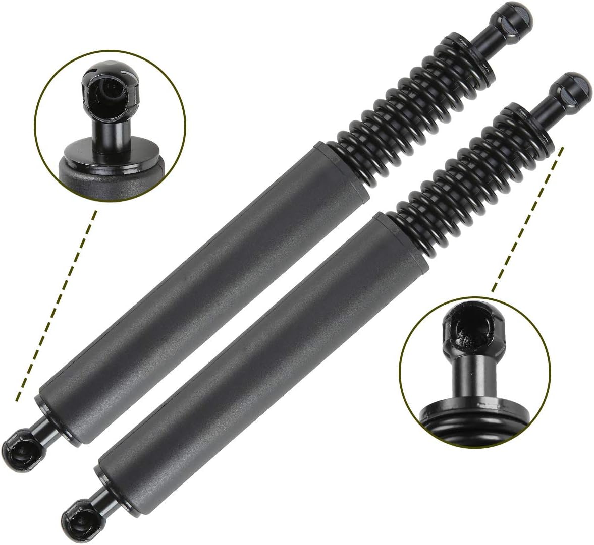 Set of 2 Rear Liftgate Hatch Lift Support Strut Gas Damper Shock Spring Replacement for 2004-2005 Volkswagen Touareg