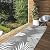 GENIMO Outdoor Rug 2.5' x 8' Waterproof for Patios Clearance, Reversible Outdoor Plastic Straw Hallway Runner Rug Carpet, Entryway Rugs Mats for Deck, Porch, Balcony, Camping, RV, Camper, Grey&White