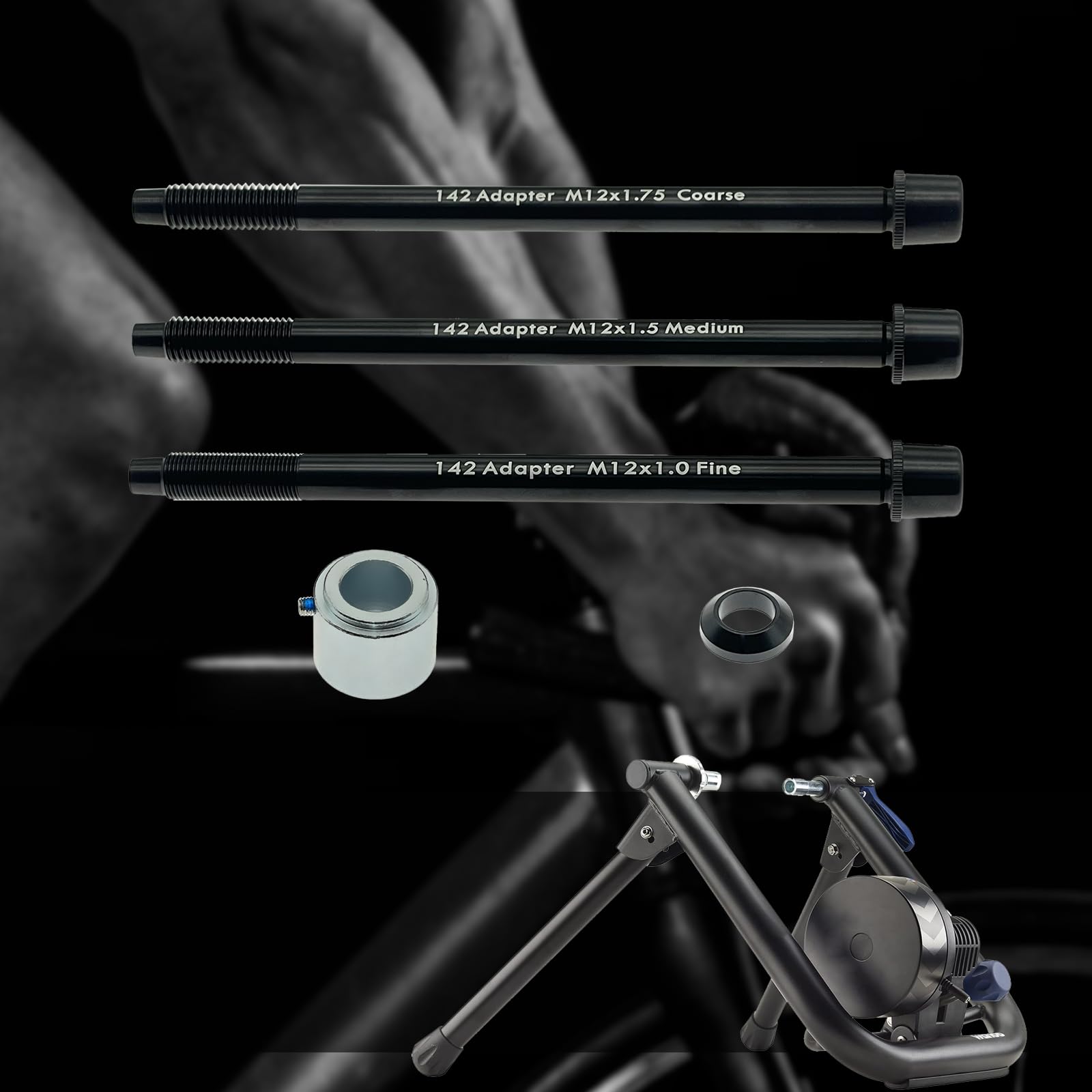 アクセサリー Wahoo kickr snap thru axle adapter KICKR THRU AXLE KIT | Wahoo Fitness