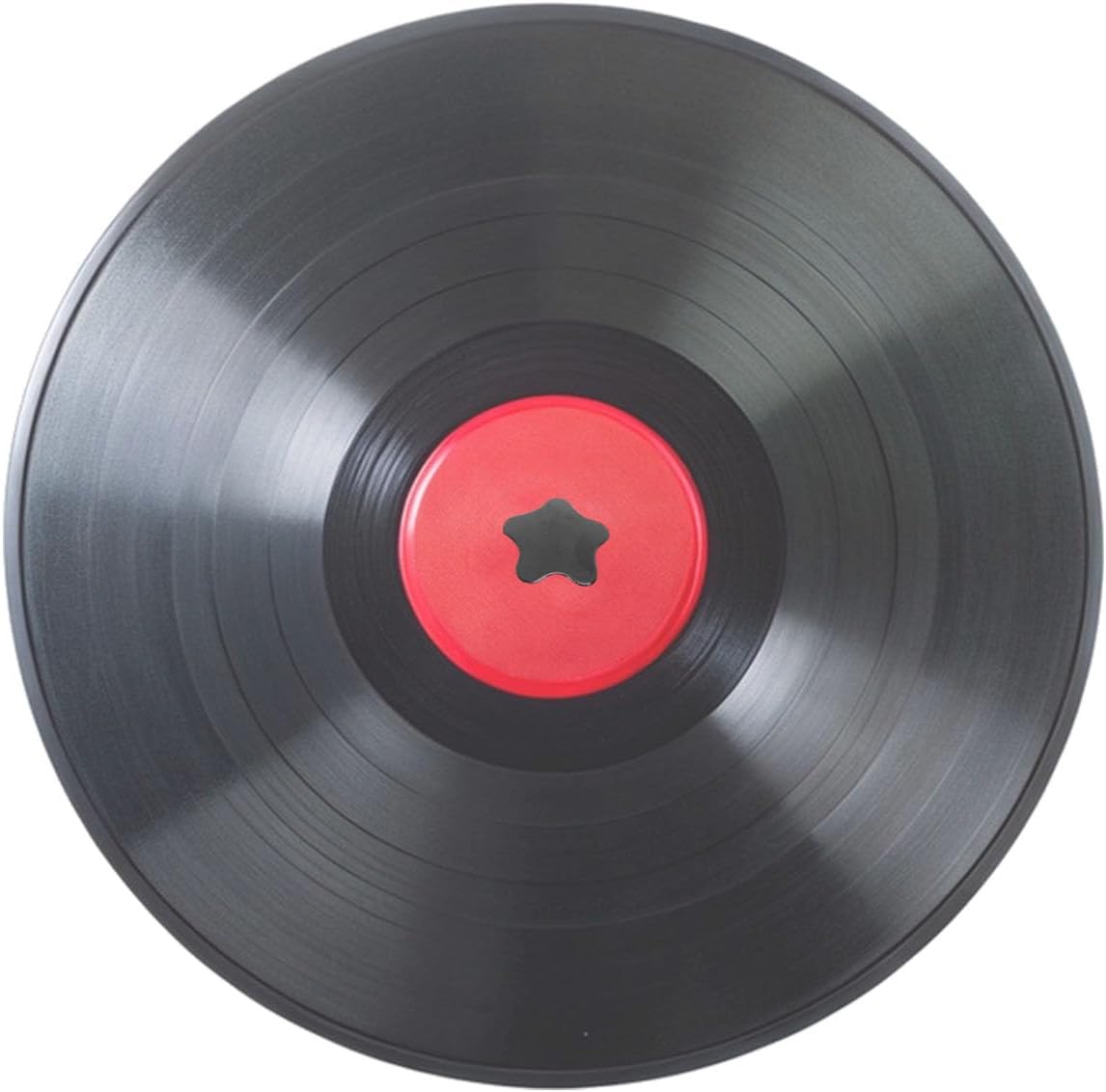 Zunate Record Cleaning Protector for 12" & 7" LP, Label Saver with Silicone Seal & Transparent Cover, Clamp for Wet Cleaning, Improves Sound & Protects Needle
