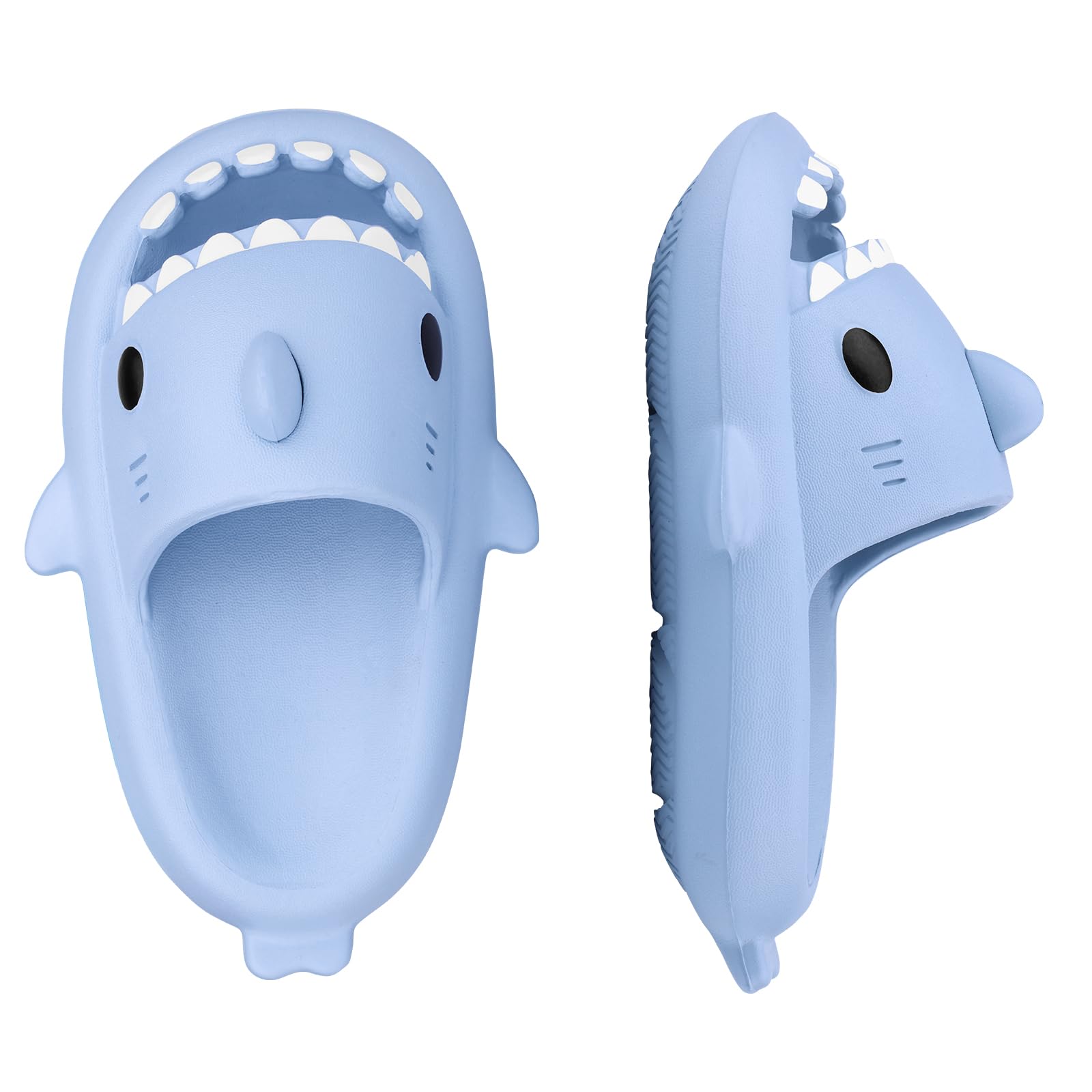 Requin Chaussons Fille Pantoufles Mignon Claquettes Garçon Chaussures pour Piscine et Plage Antidérapant Douche Chaussons Maison d'été