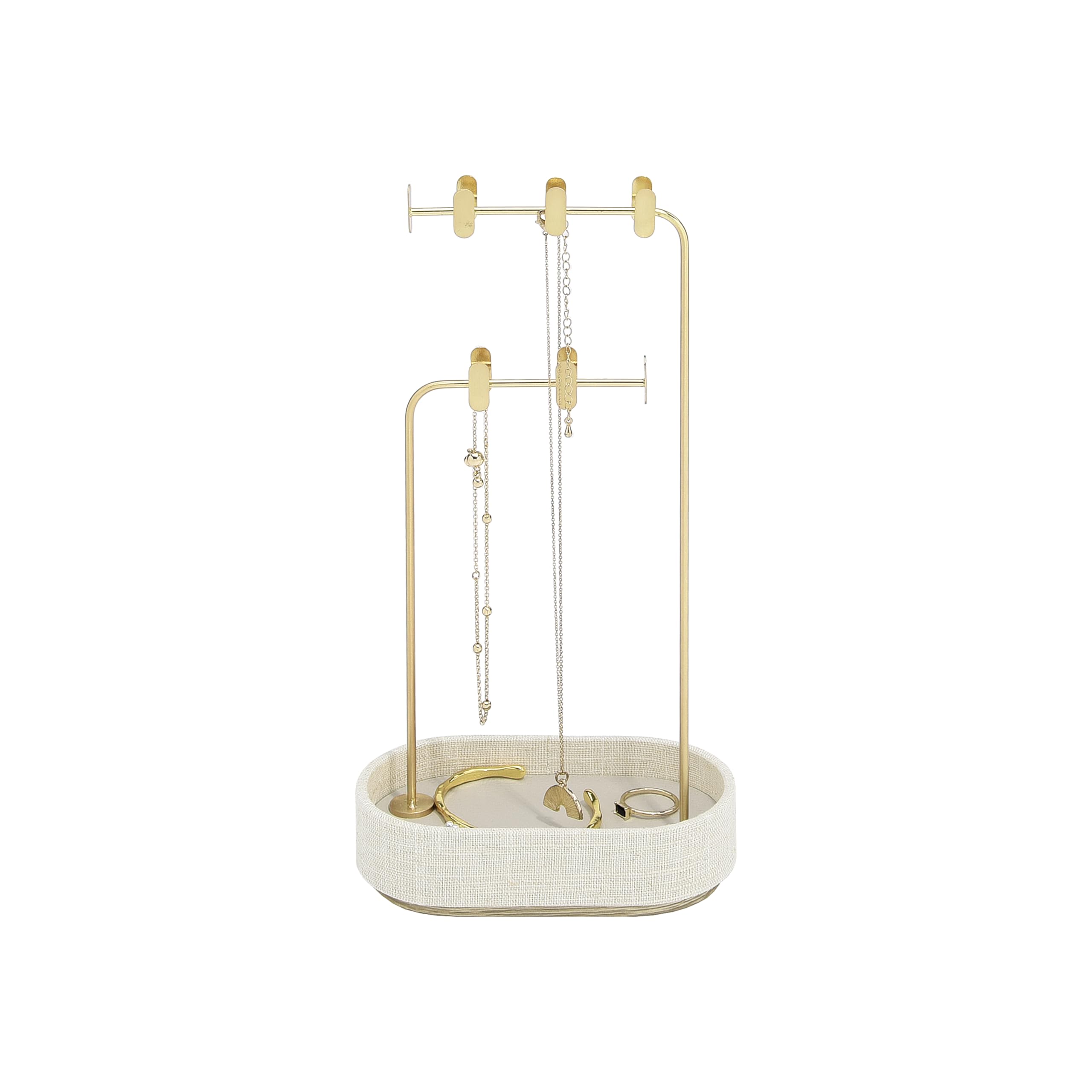 Stackers Oatmeal Linen & Small Hanger