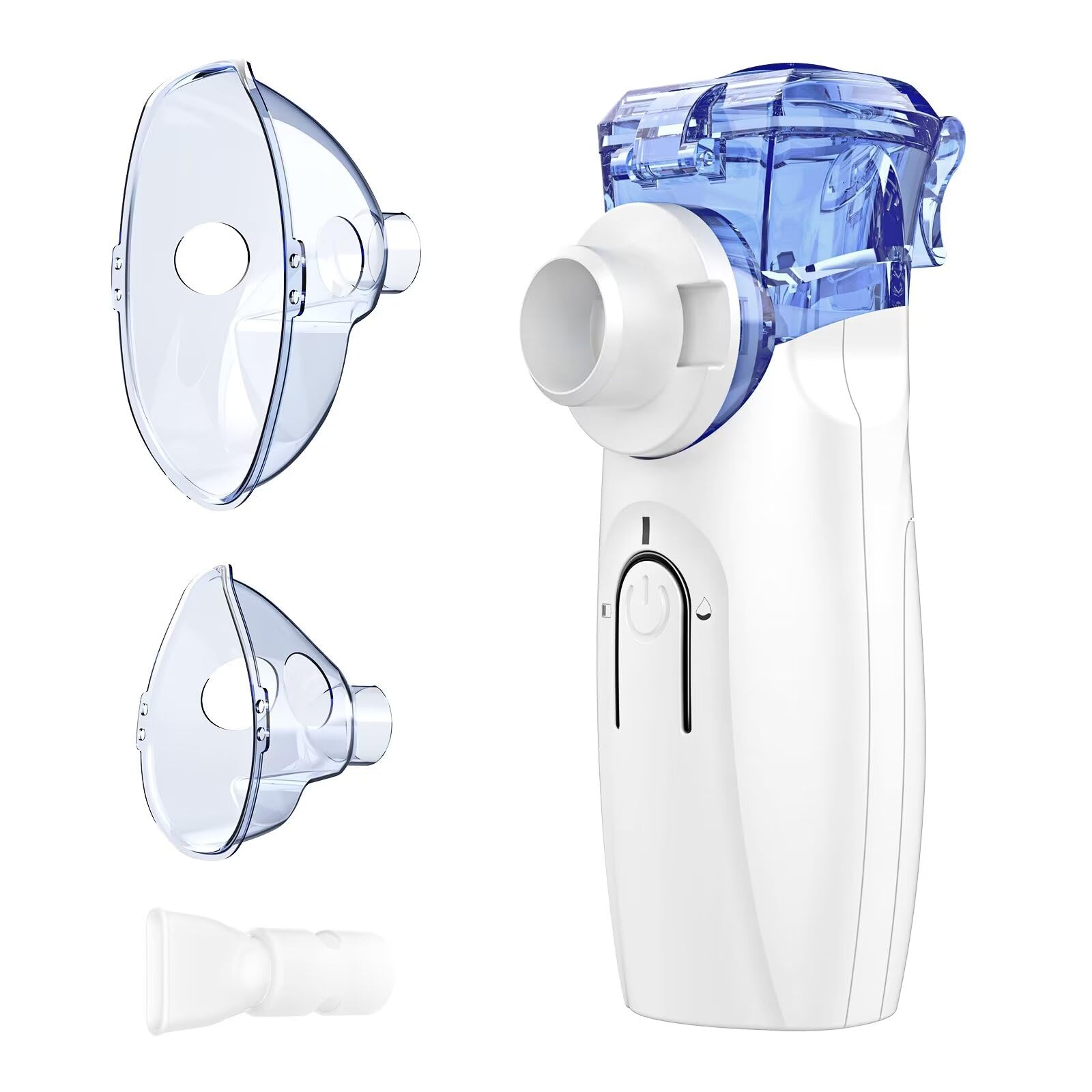 Portable Nebulizer - Nebulizer Machine for Adults and Kids, Mesh Nebulizer with Mouthpiece, Kids and Adults Mask for Travel and Home Usage DOCLOGE