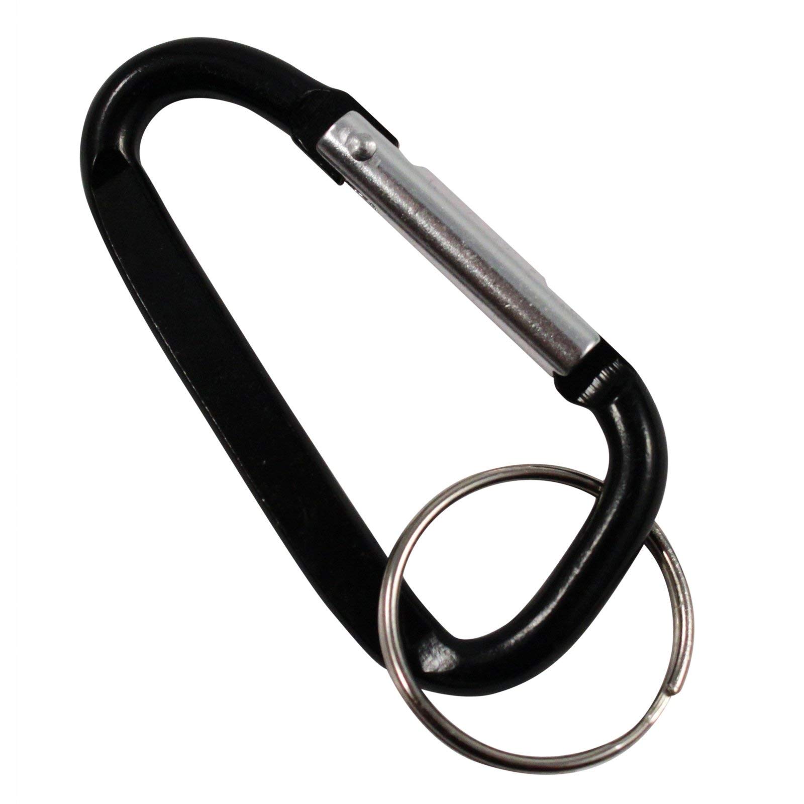 Amazon.com: 2 Inch Extra Small Carabiner Key Chain - Black