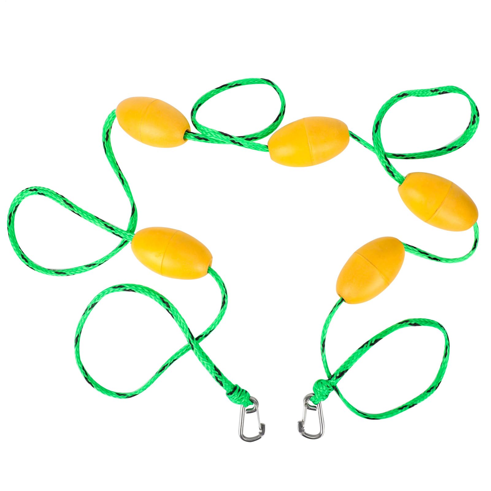 Flotteurs De Cordage pour Piscine, Ligne De Nage avec Flotteurs 5M pour Visibilité, Ligne de Couloir à Visibilité Élevée avec Crochets Inoxydables pour Plages Côtes et