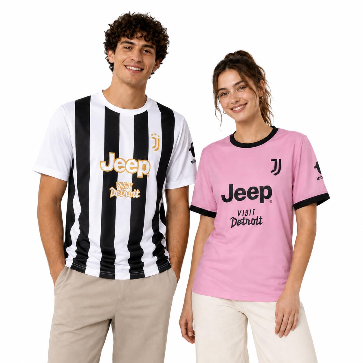 JUVENTUS Maglia Calcio Juve Bianco Nera | Campionato Serie A | Replica Ufficiale FC | Scegli Il Tuo Giocatore Gatti Cambiaso Yildiz Conceição Vlahovic PS 41410-MIX-3