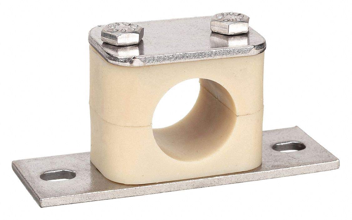 Tube Clamp Kit, Tube Sz 3/4 In, 316SS Pipe Clamps Tools