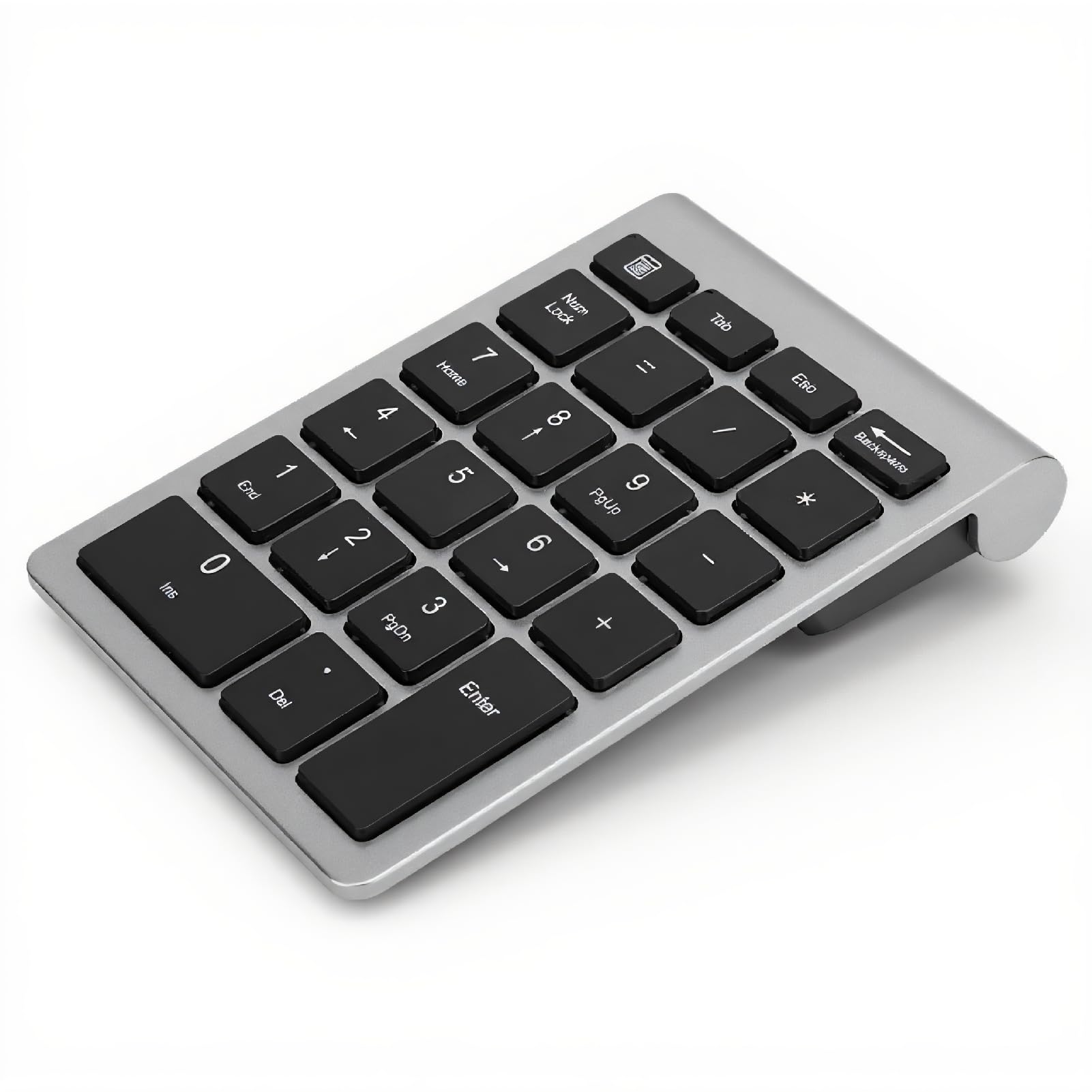 Number Pad for Laptop,Fast Rebound Speed Low Delay Number Pad,Scissor Foot Keycap Structure Number Pad,for XP Vista 7/8/10 (Iron Gray)-image-28