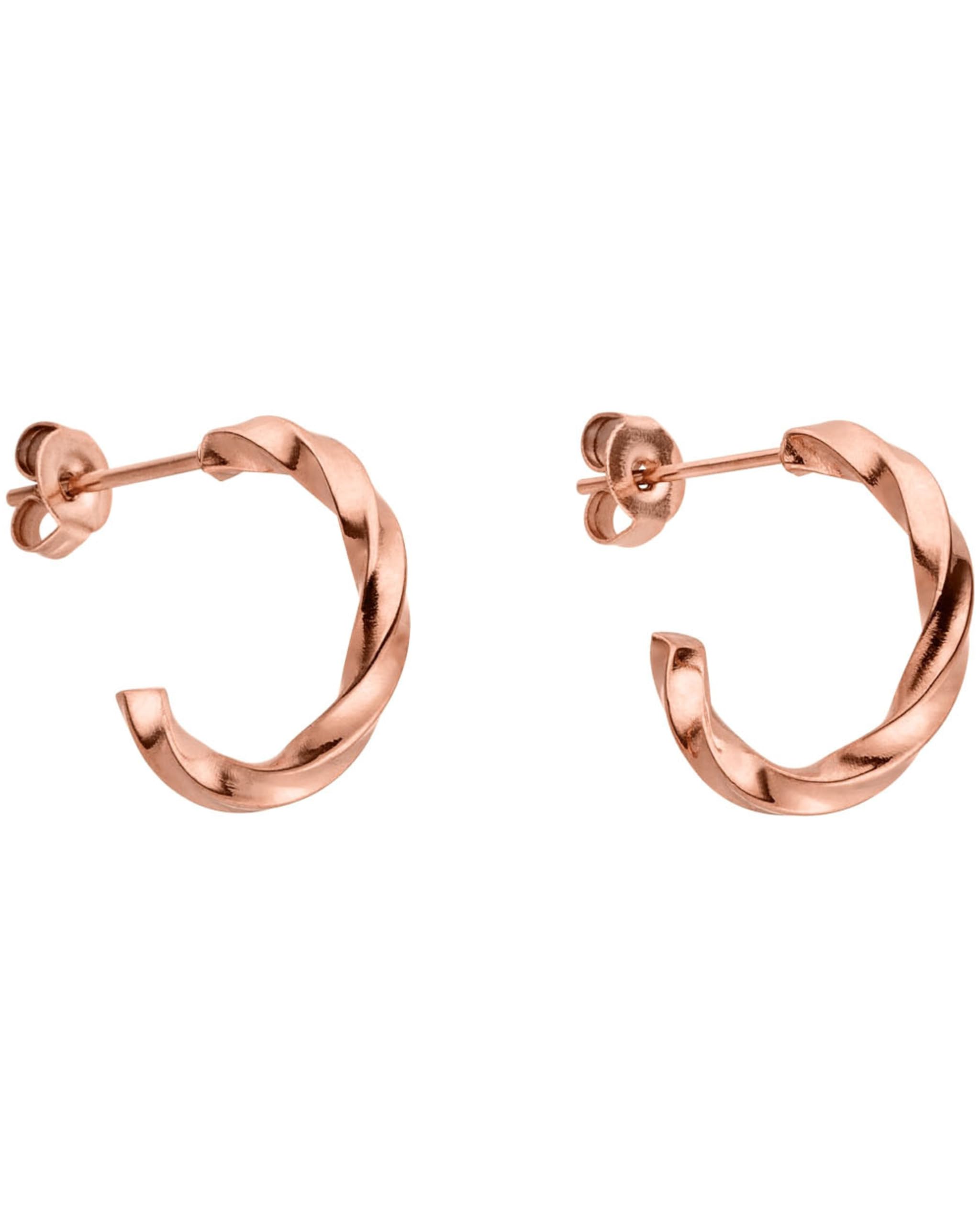 Purelei Kelani Creole Ohrringe – Damenohrringe aus langlebigem Edelstahl – Wasserfeste Ohrringe Damen – 1,5 cm Durchmesser – Modeschmuck für deinen individuellen Look