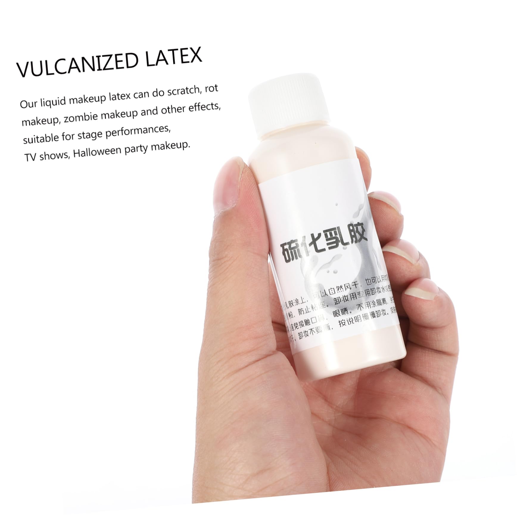 FOMIYES 4 Piezas 1 Maquillaje Líquido Vulcanizado Antiarrugas para Halloween para Actuaciones De Cosplay Y Drama