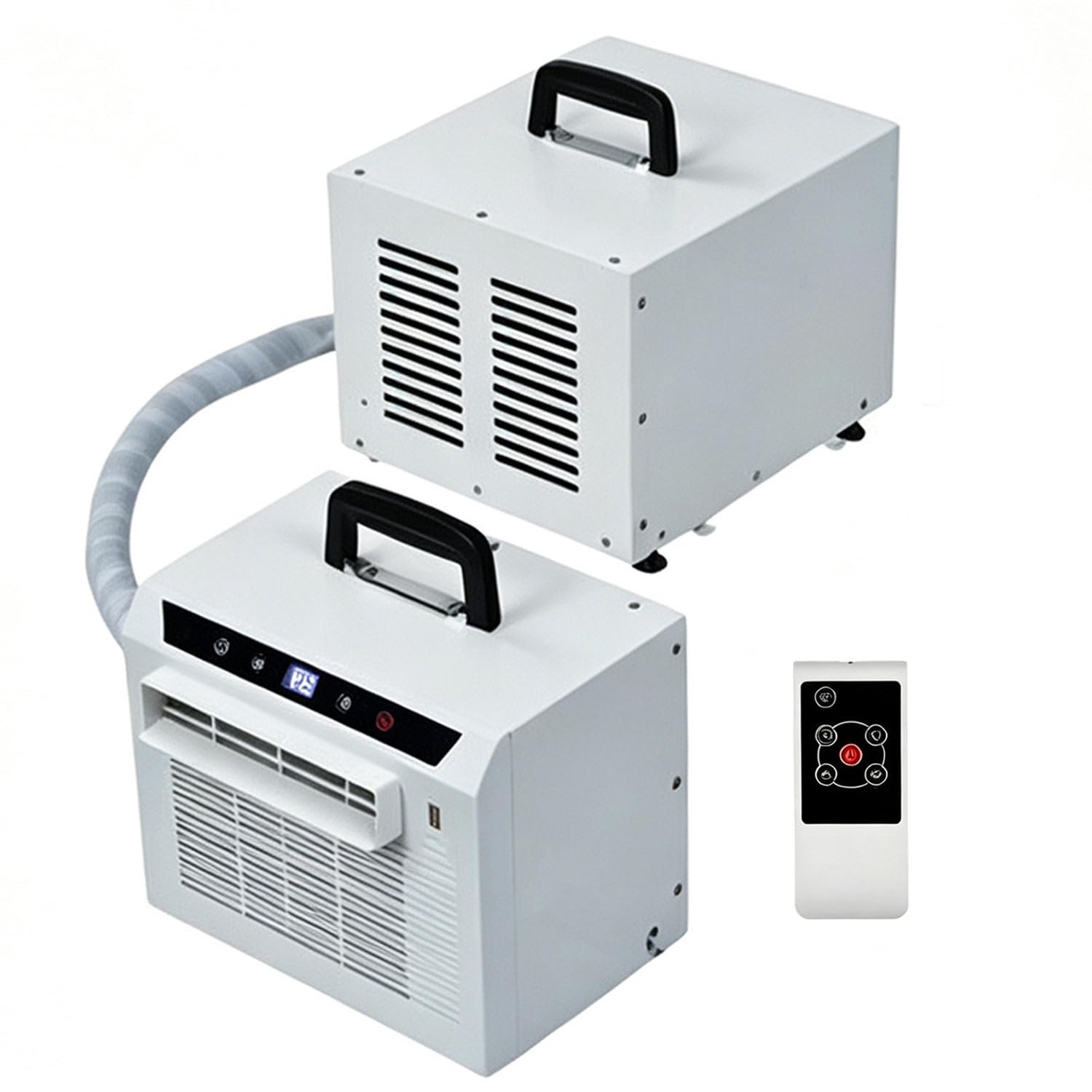 GTANND Split Air Conditioner, Portable Air Conditioner with Outdoor Split Unit, Ultra-Quiet, 3000 BTU Portable Split Air Conditioner with Remote Control, 12-Hour Timer, Air Cooler 1.5meters