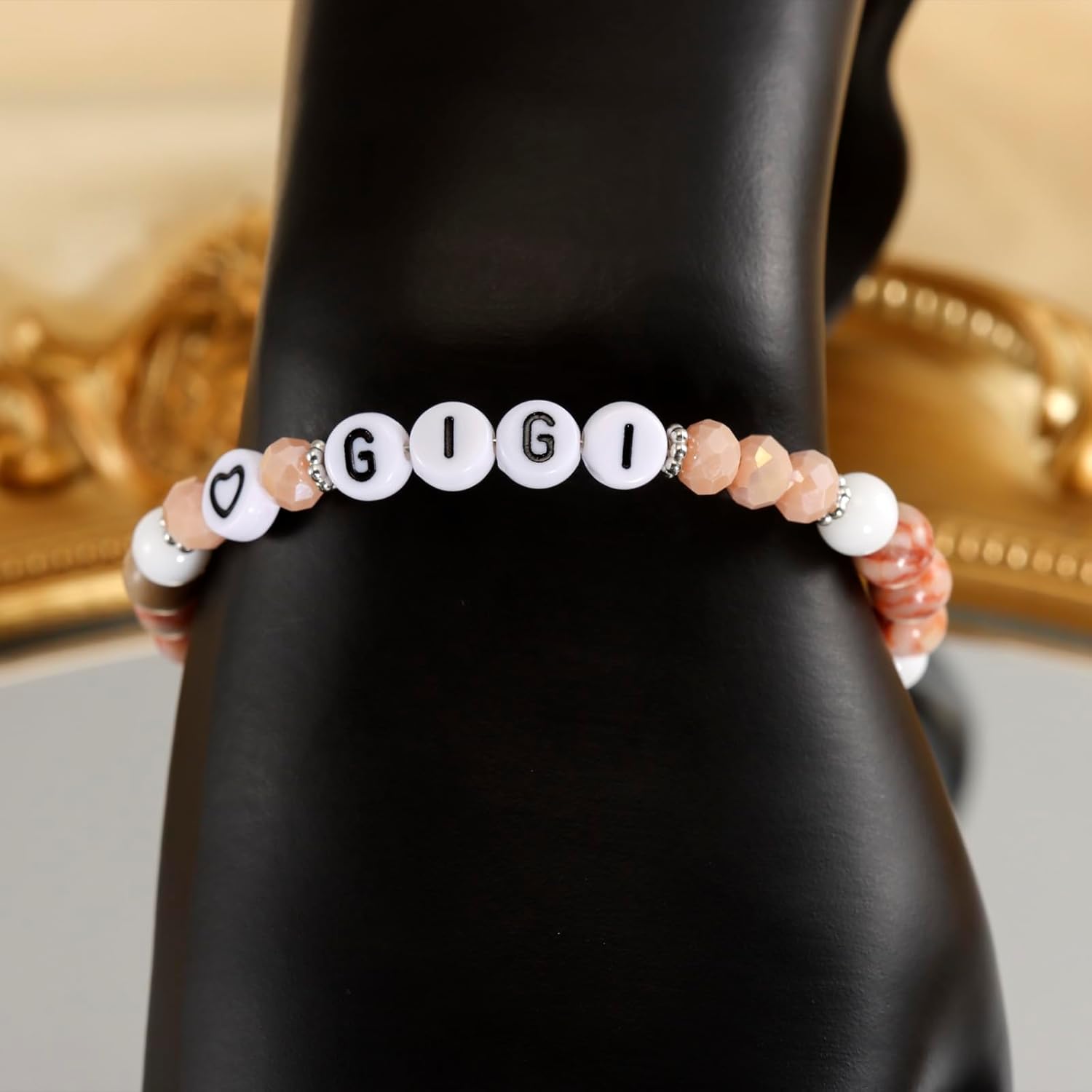 Kivosliviz Gigi Jewelry for Women Gifts from Granddaughter Best Grandma Mothers Day Gigi Bracelet - Image 6